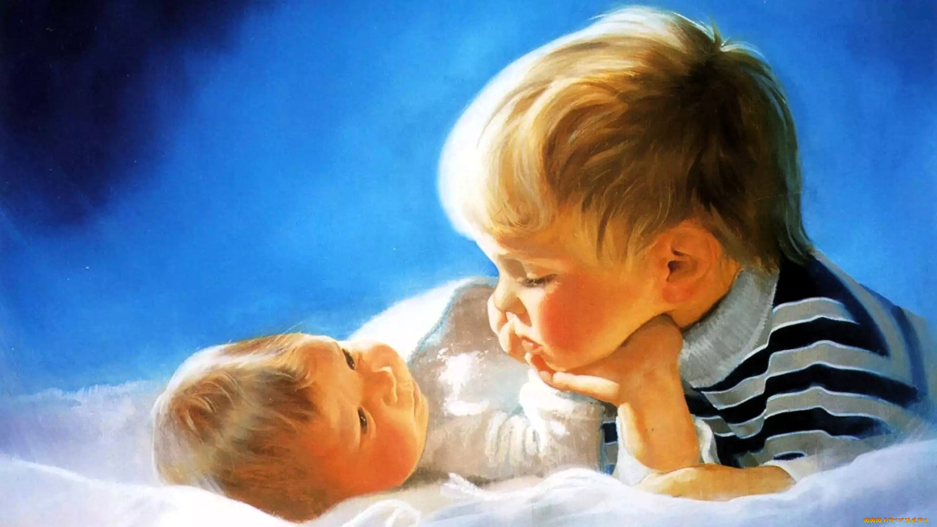 рисованное, donald, zolan, дети, братья