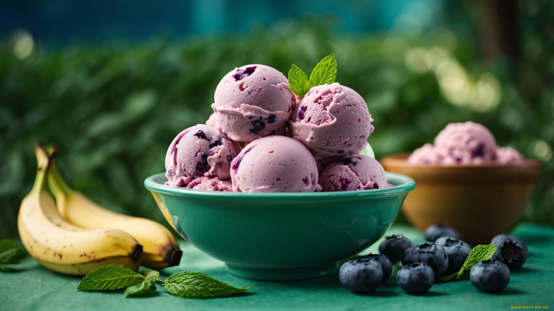 3д, графика, еда-, food, мороженое