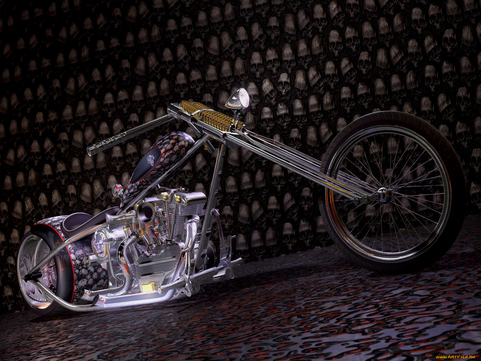 мотоциклы, 3d