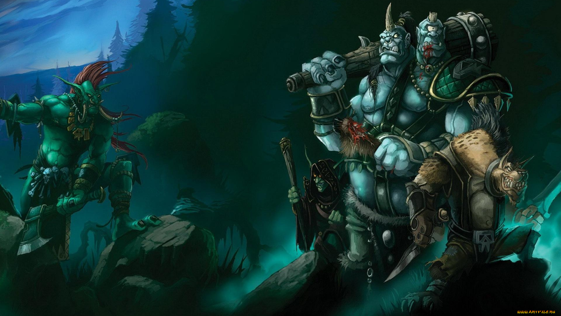 world, of, warcraft, видео, игры