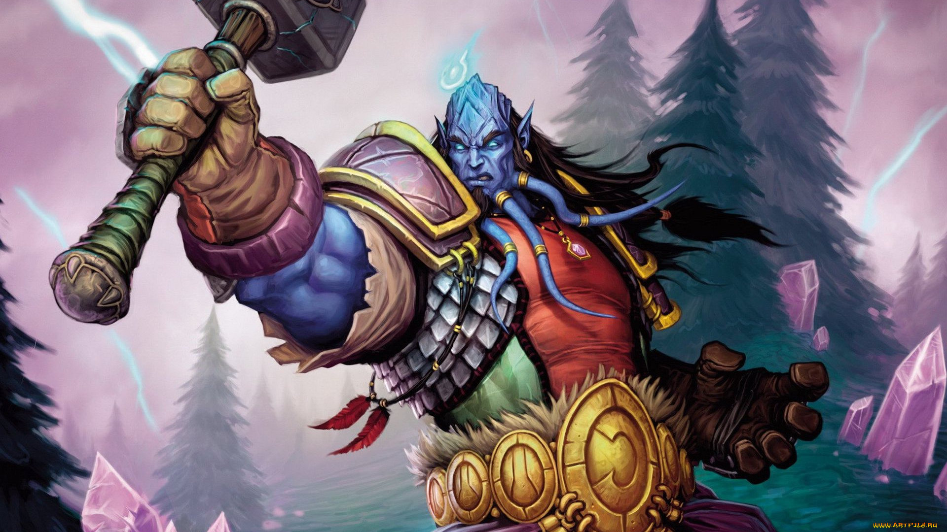 world, of, warcraft, видео, игры, trading, card, game