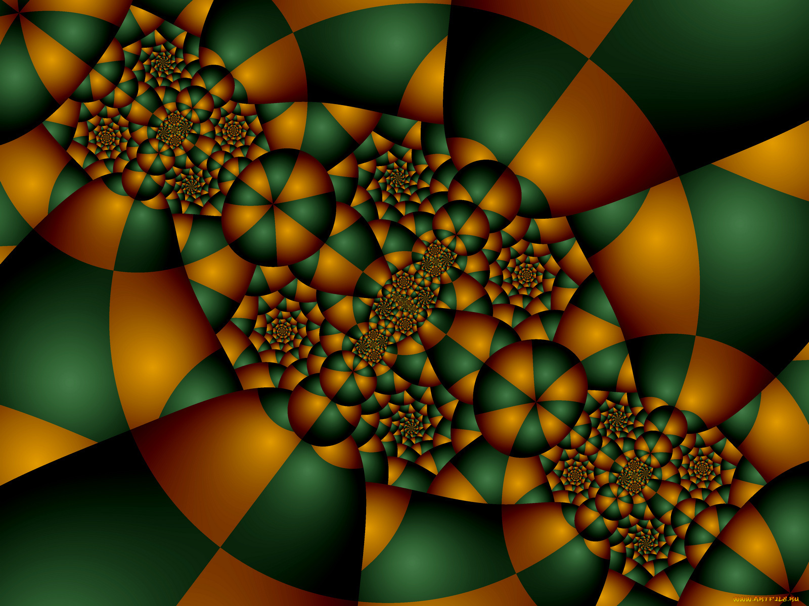 3д, графика, fractal, фракталы, узор, цвета, фон