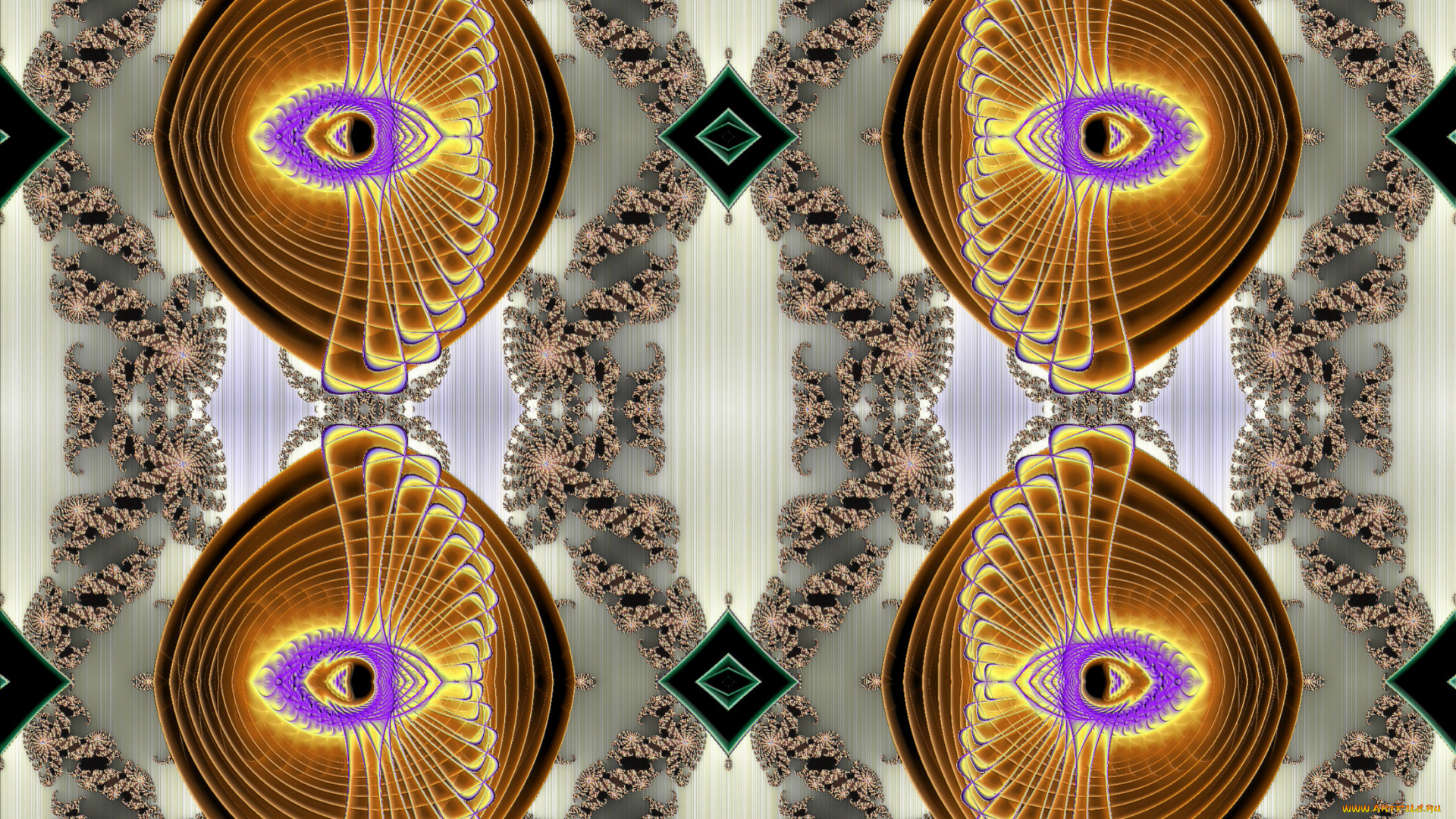 3д, графика, fractal, фракталы, фон, цвета, узор