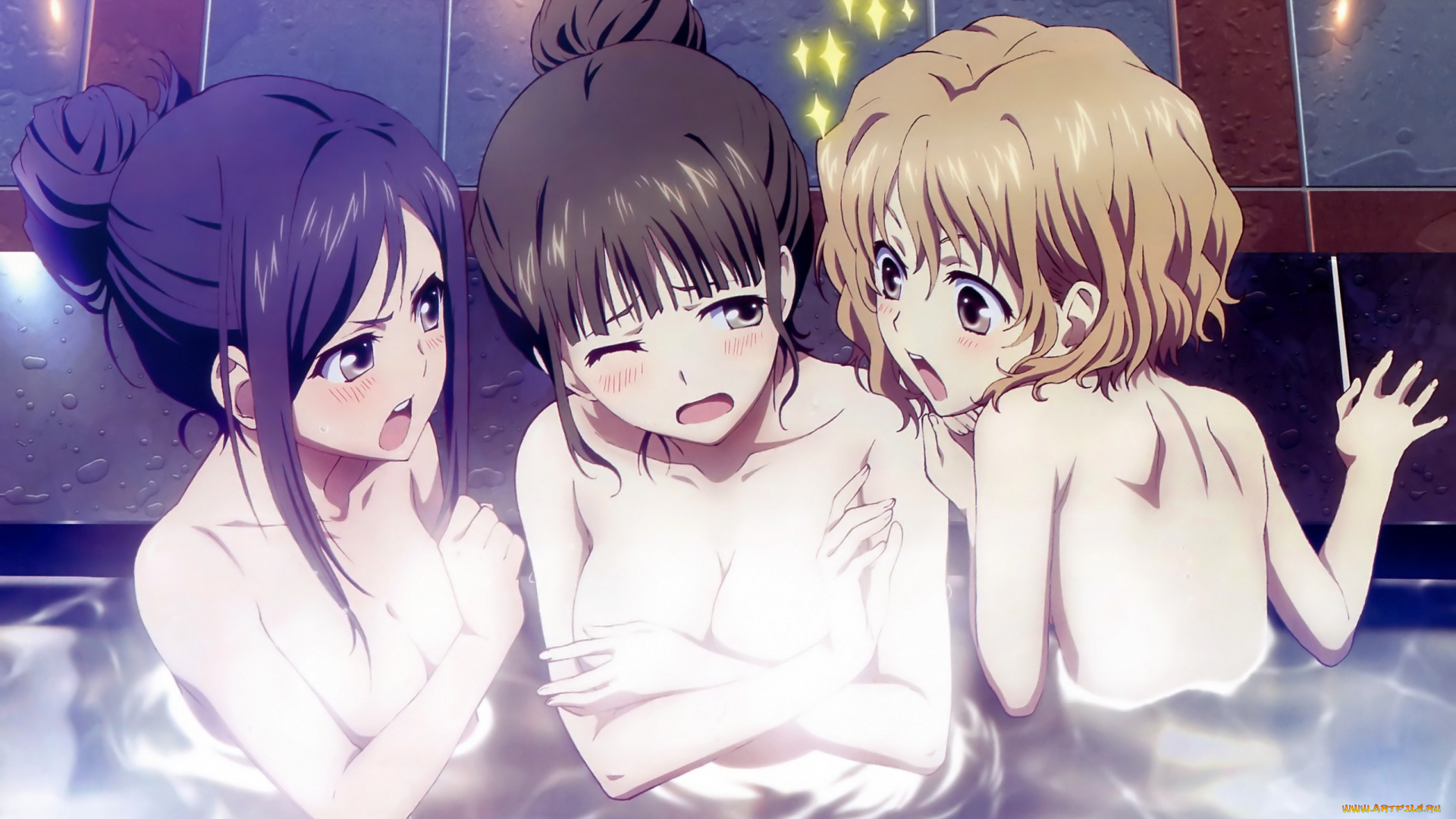 аниме, hana, saku, iroha, hana-saku