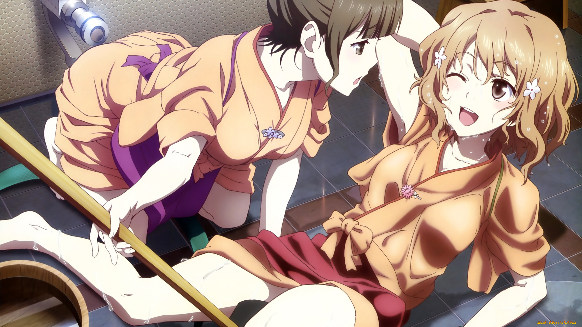 аниме, hana, saku, iroha, hana-saku