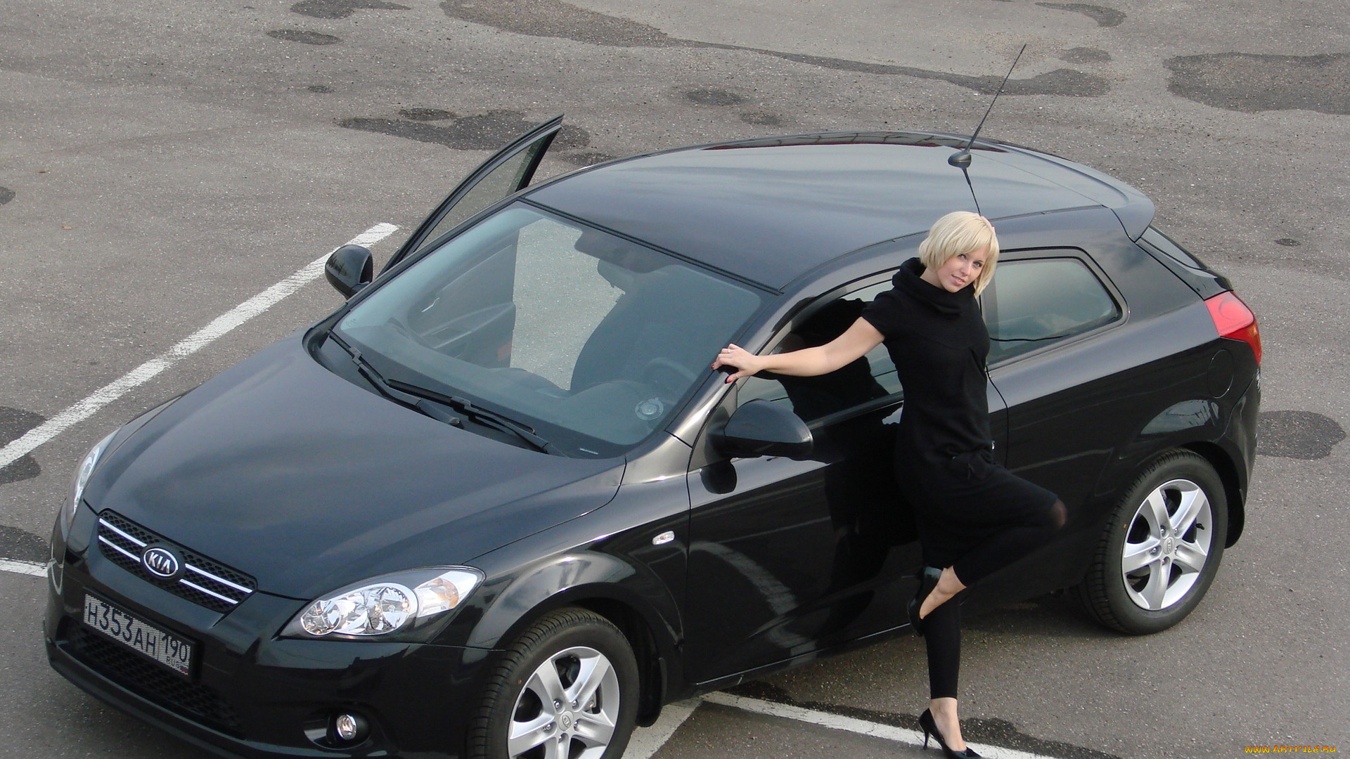 автомобили, авто, девушками