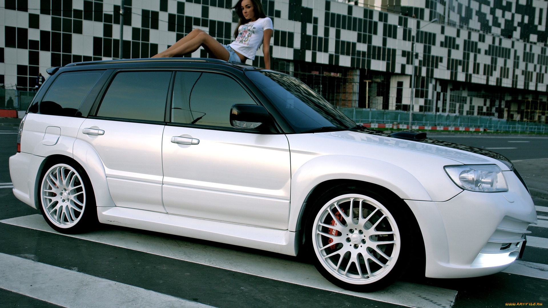 автомобили, авто, девушками