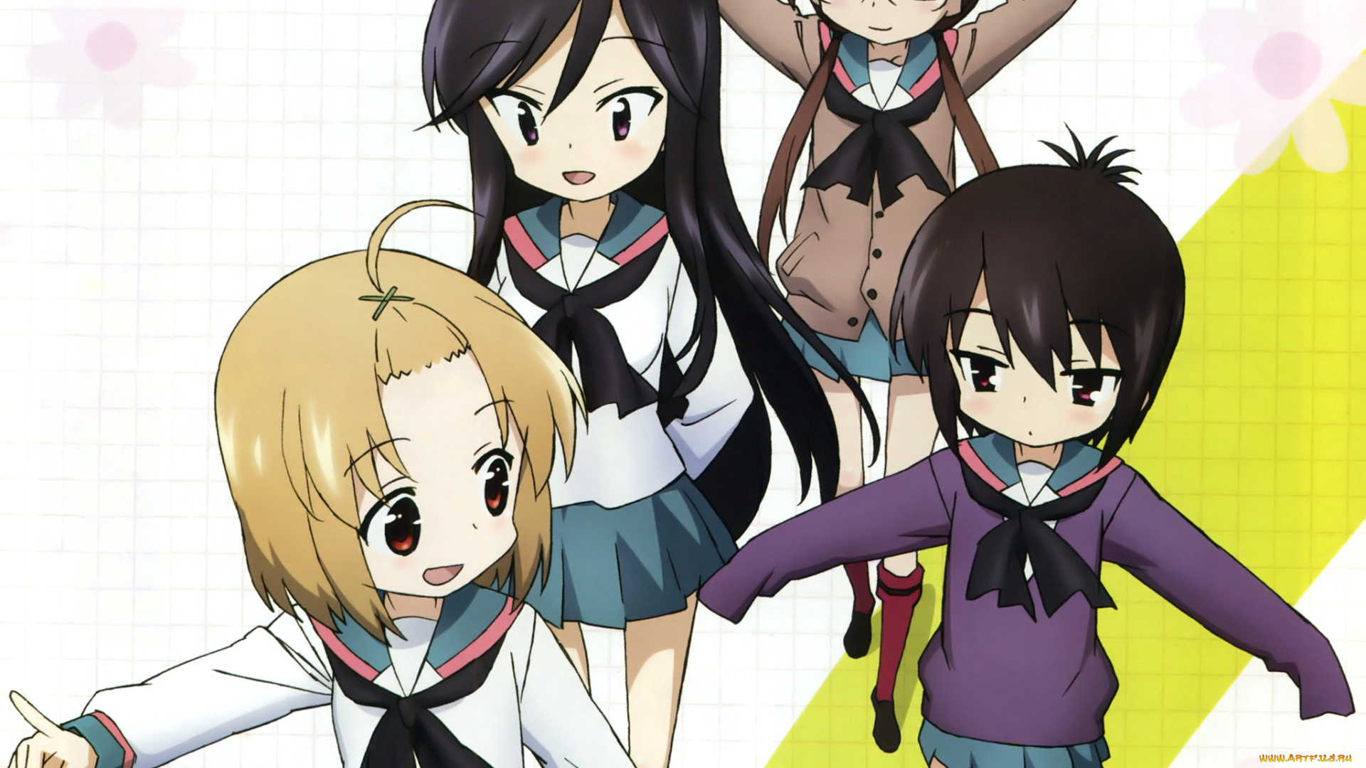 channel, аниме, a