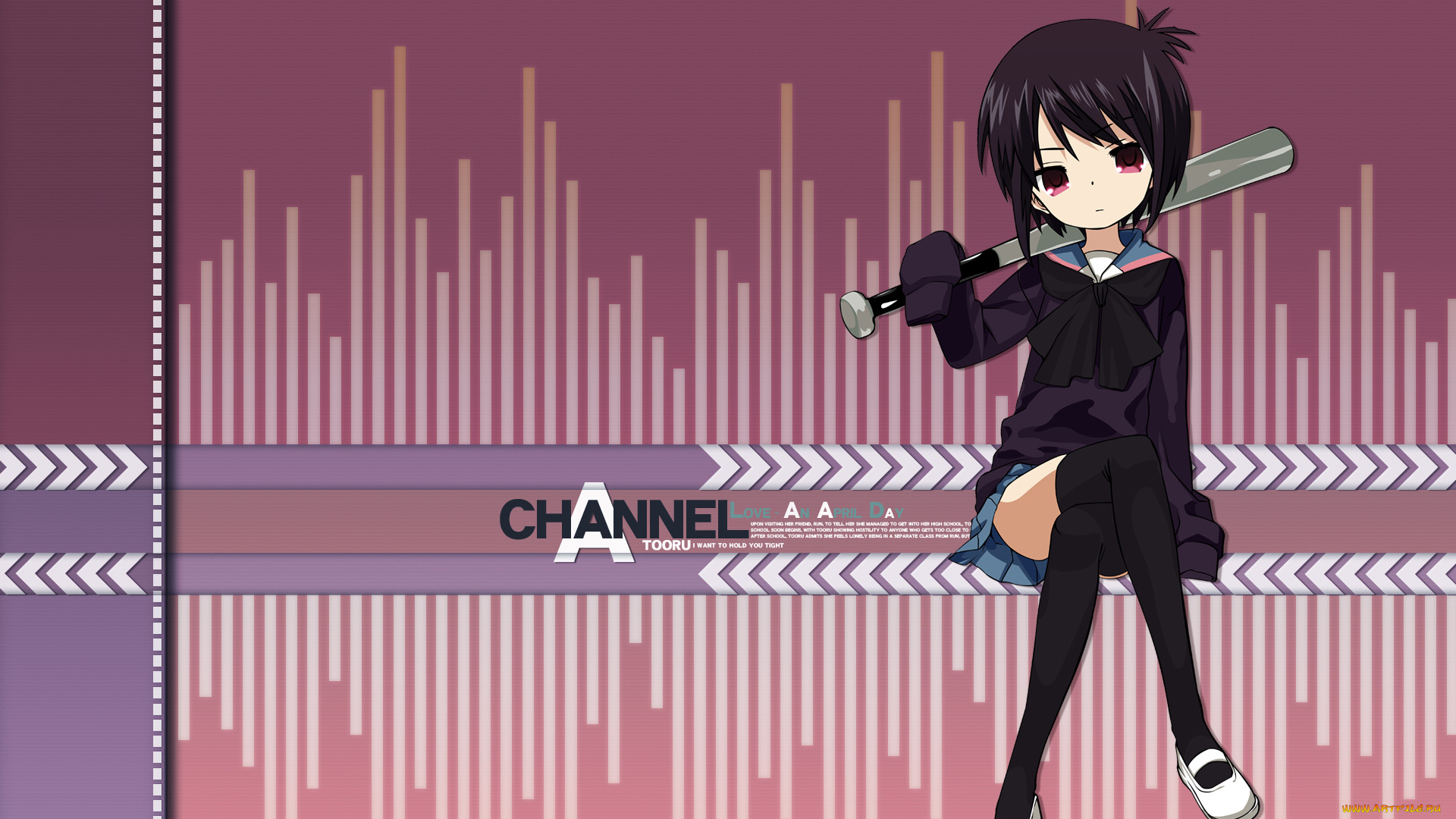 channel, аниме, a