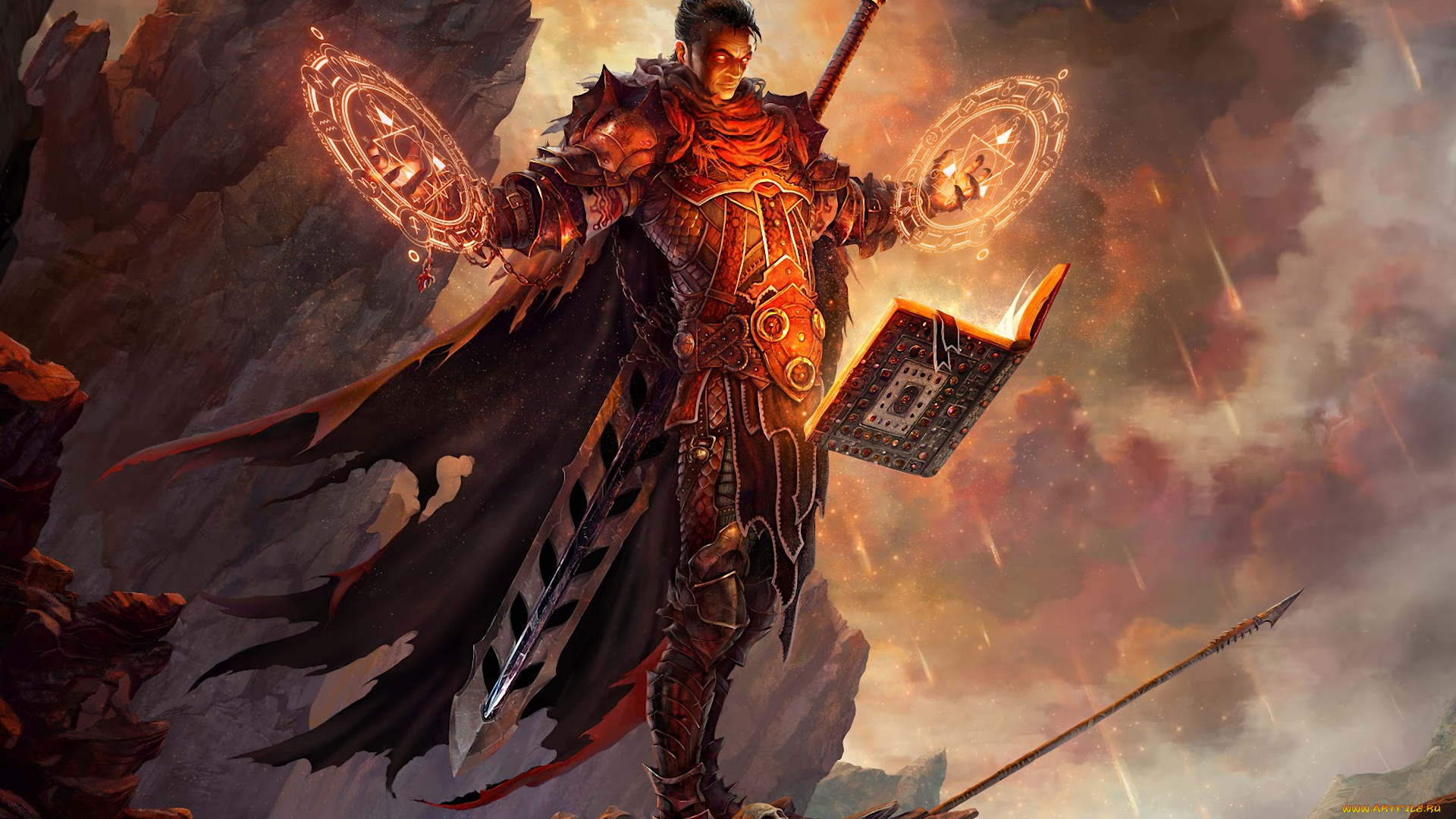 фэнтези, маги, книга, магия, колдун