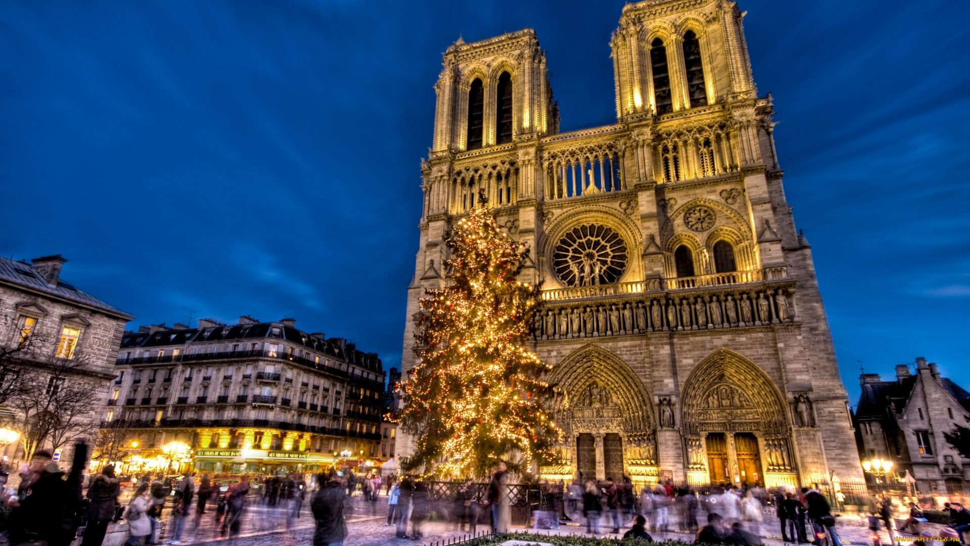notre, dame, de, paris, города, париж, франция, france