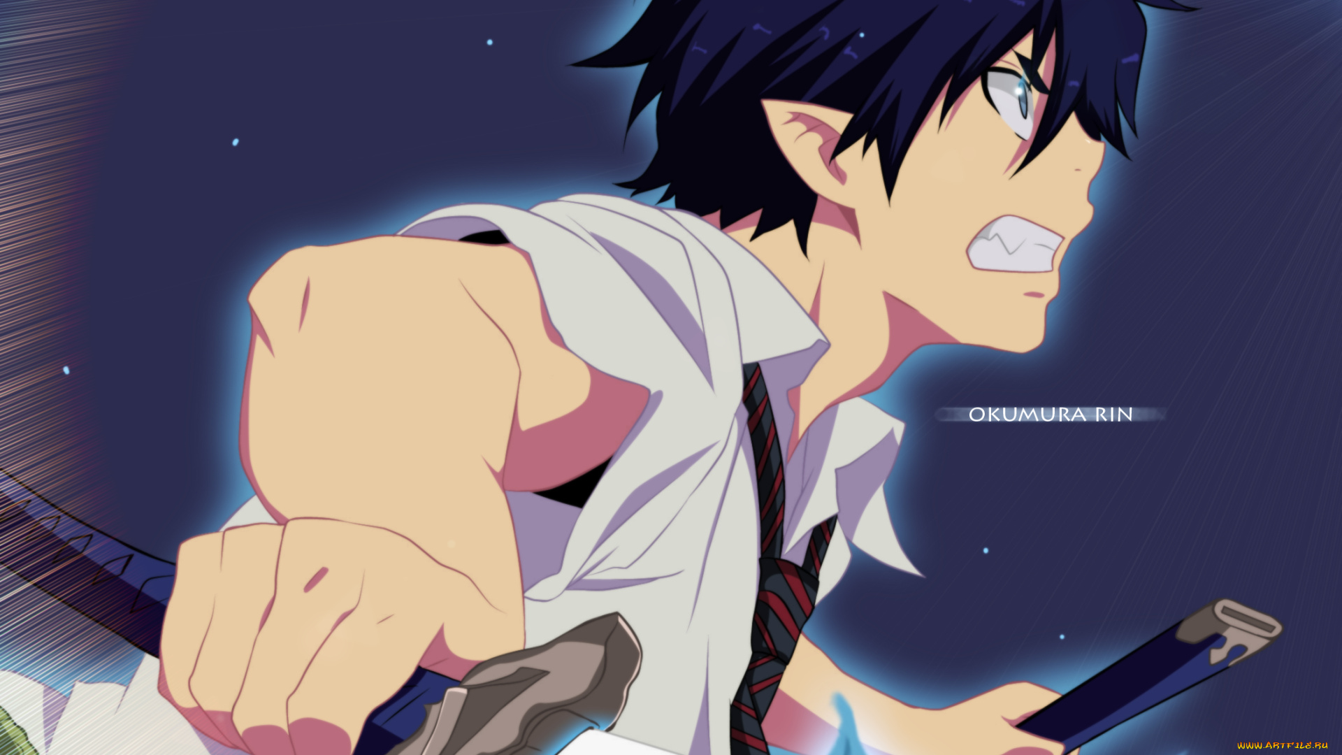 okumura, rin, аниме, ao, no, exorcist