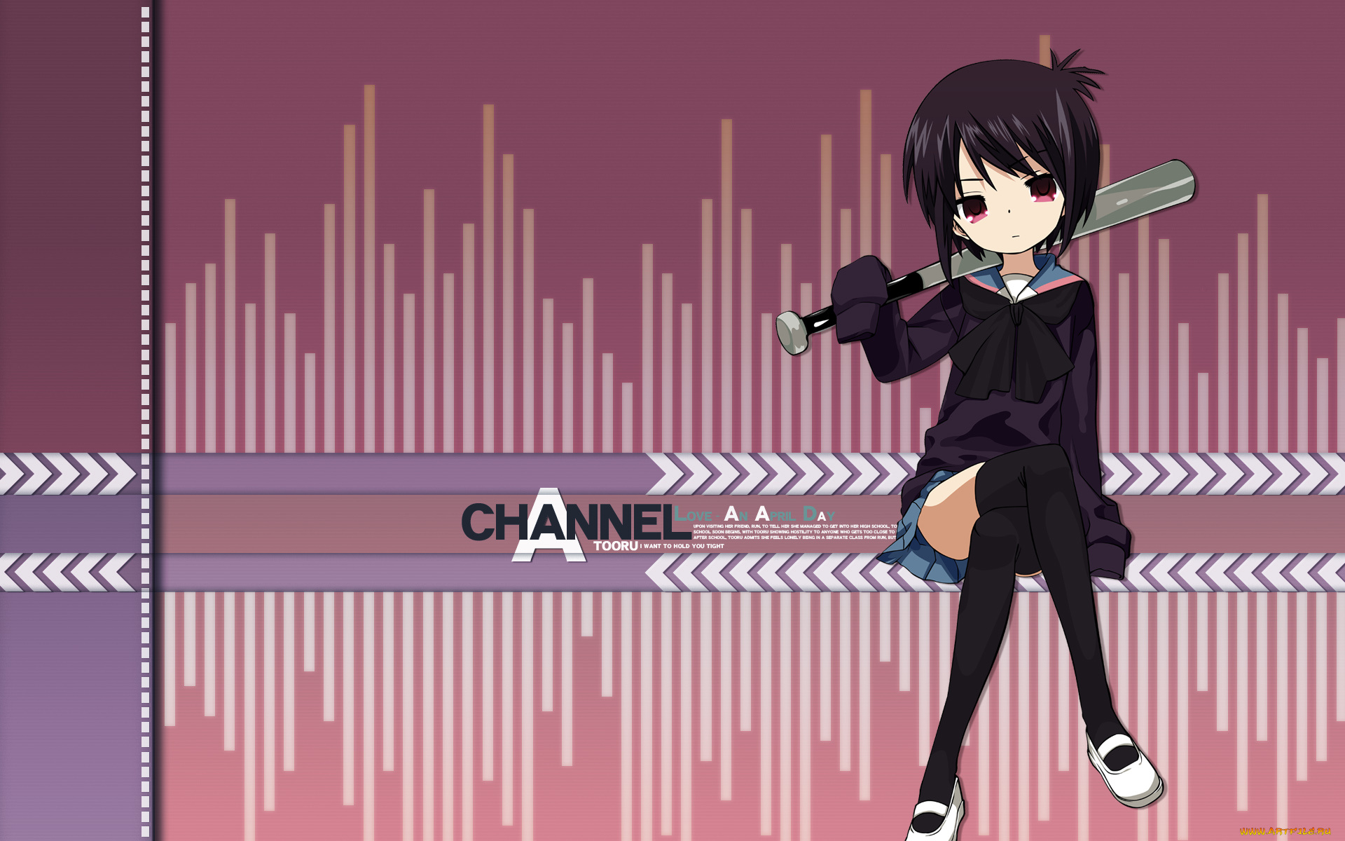 channel, аниме, a