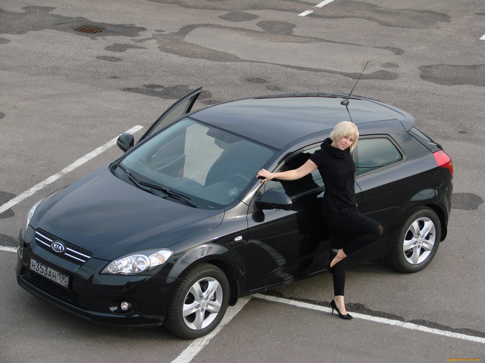 автомобили, авто, девушками