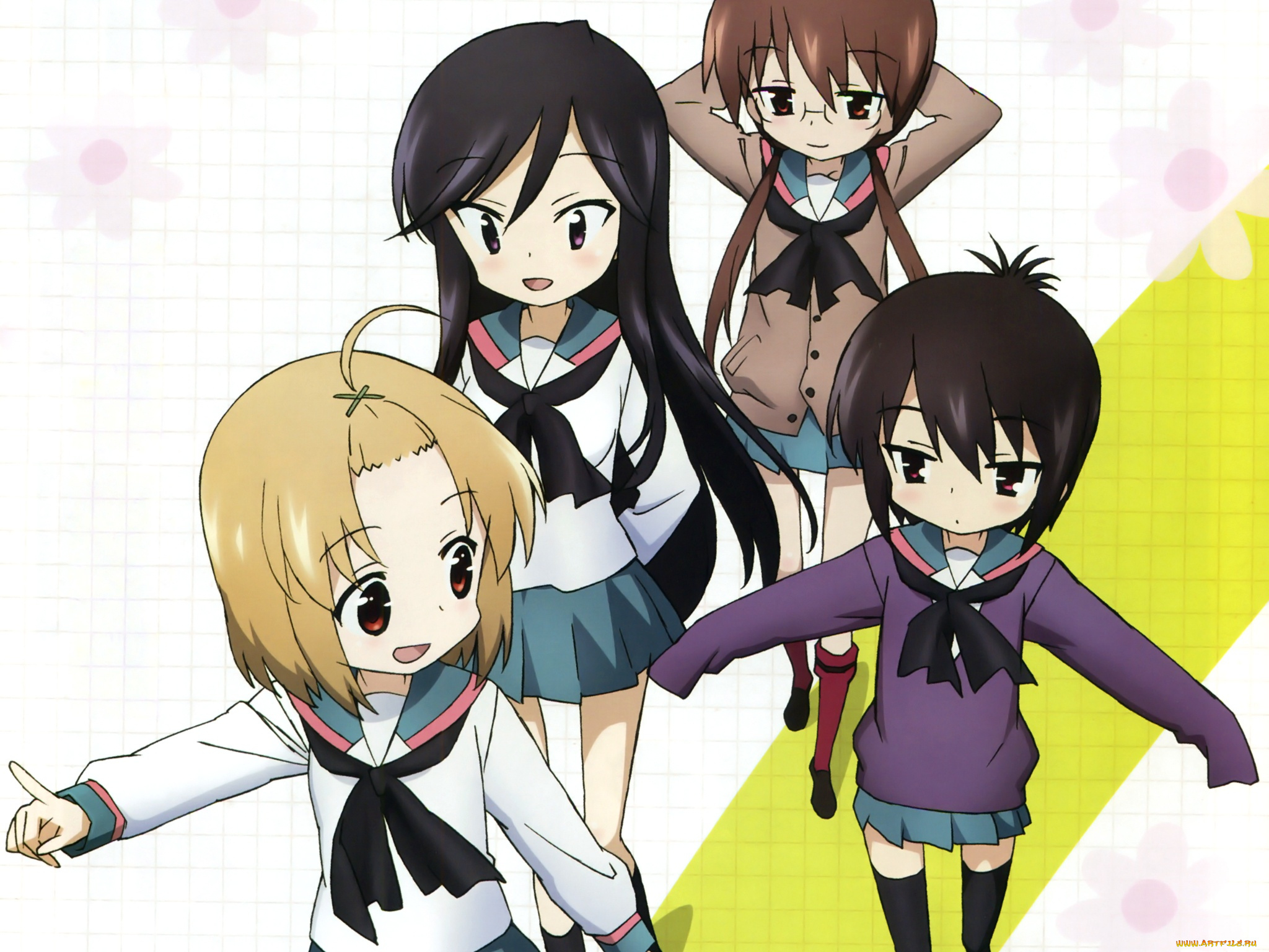 channel, аниме, a