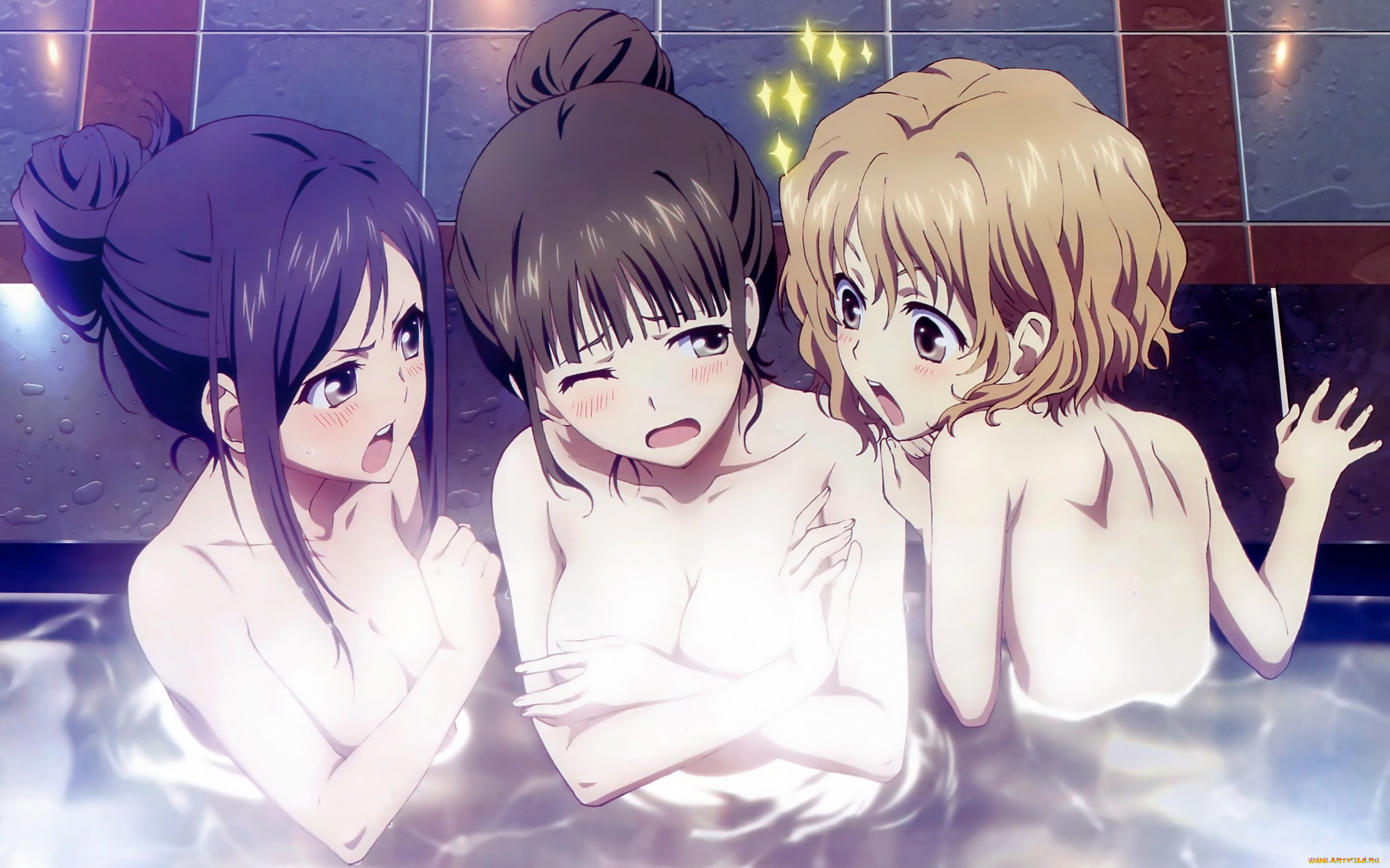 аниме, hana, saku, iroha, hana-saku