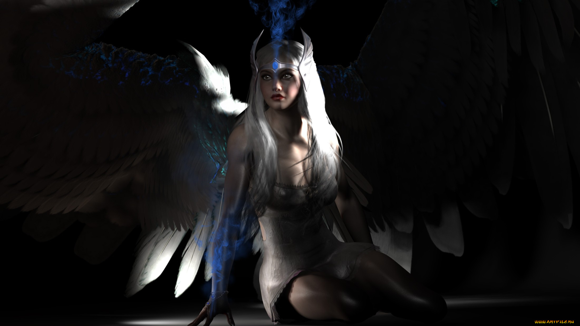 3д, графика, fantasy, фантазия, девушка, магия