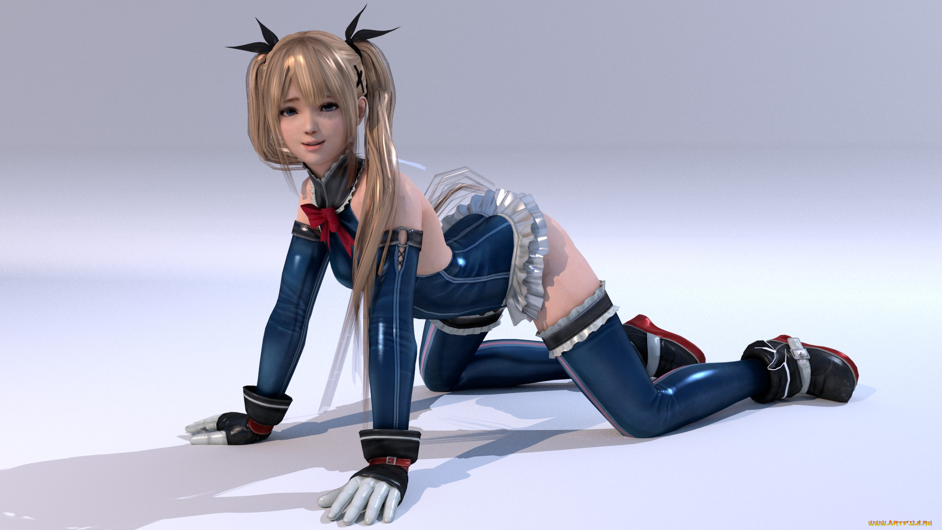 3д, графика, anime, , аниме, взгляд, девушка