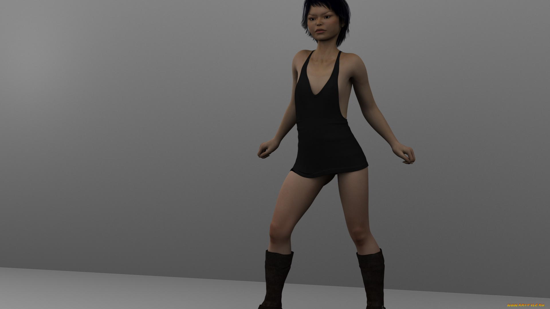 3д, графика, people, , люди, девушка, взгляд