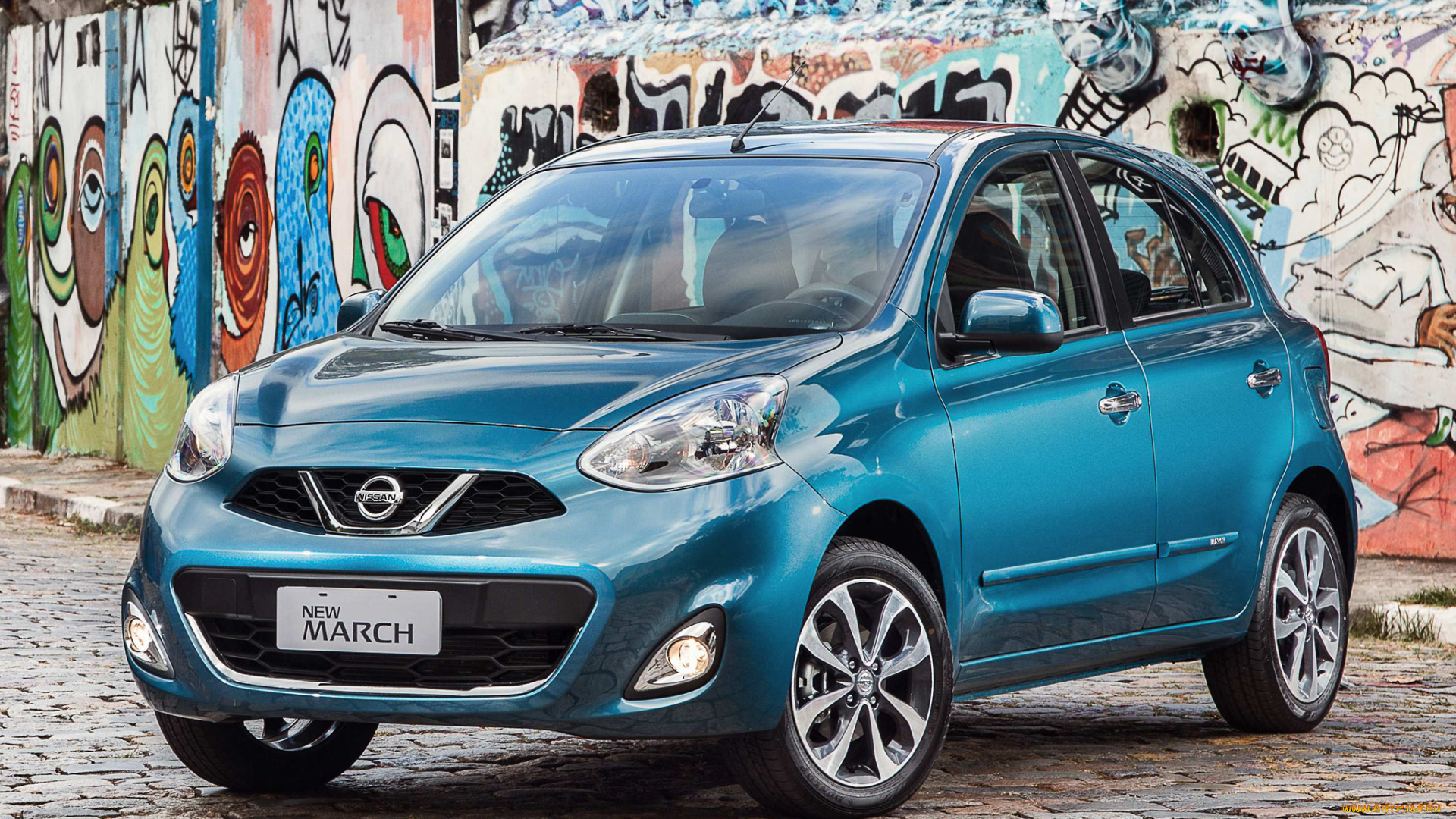 автомобили, nissan, datsun, 2014, k13, br-spec, march, синий