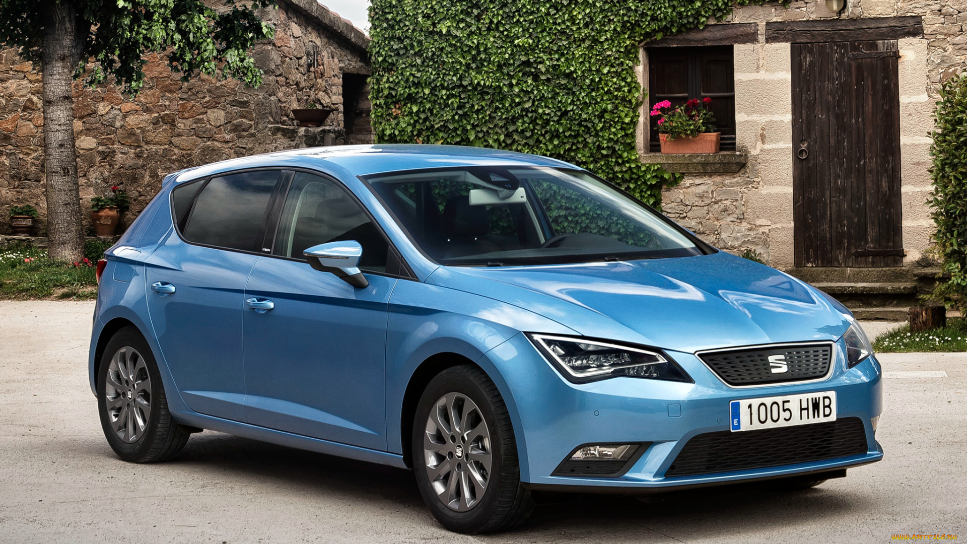 автомобили, seat, 2013г, ecomotive, leon, синий