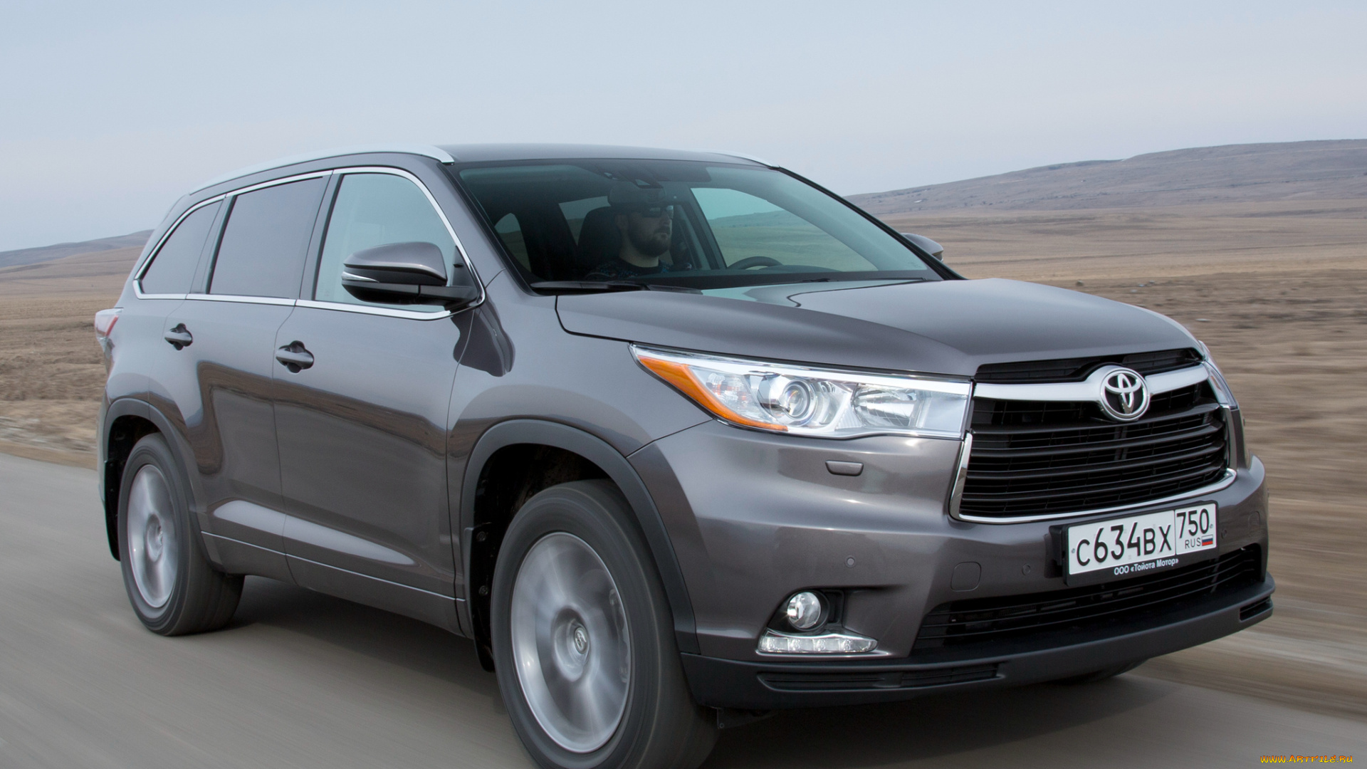 автомобили, toyota, 2014, cis-spec, highlander