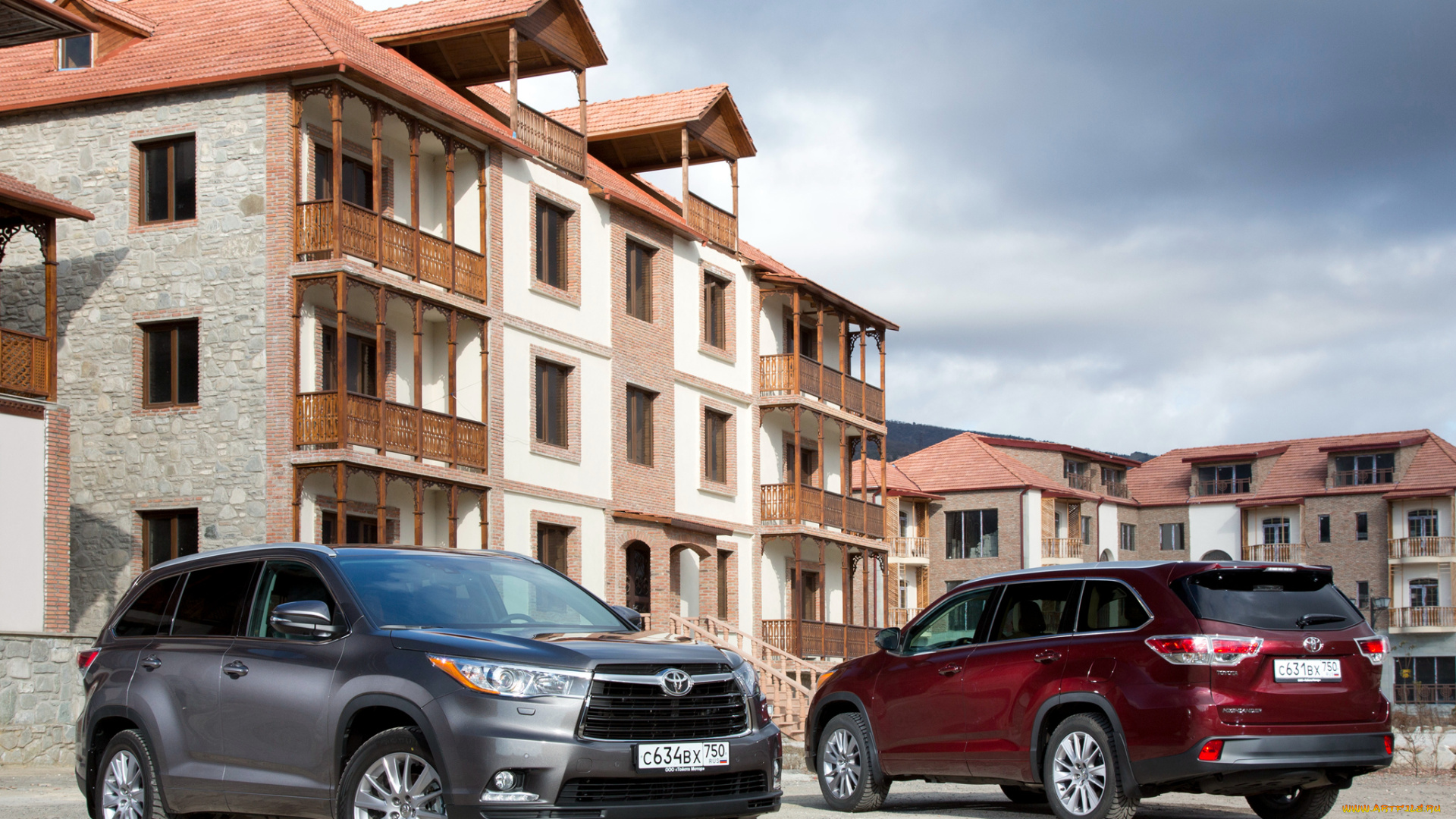 автомобили, toyota, 2014, highlander, cis-spec