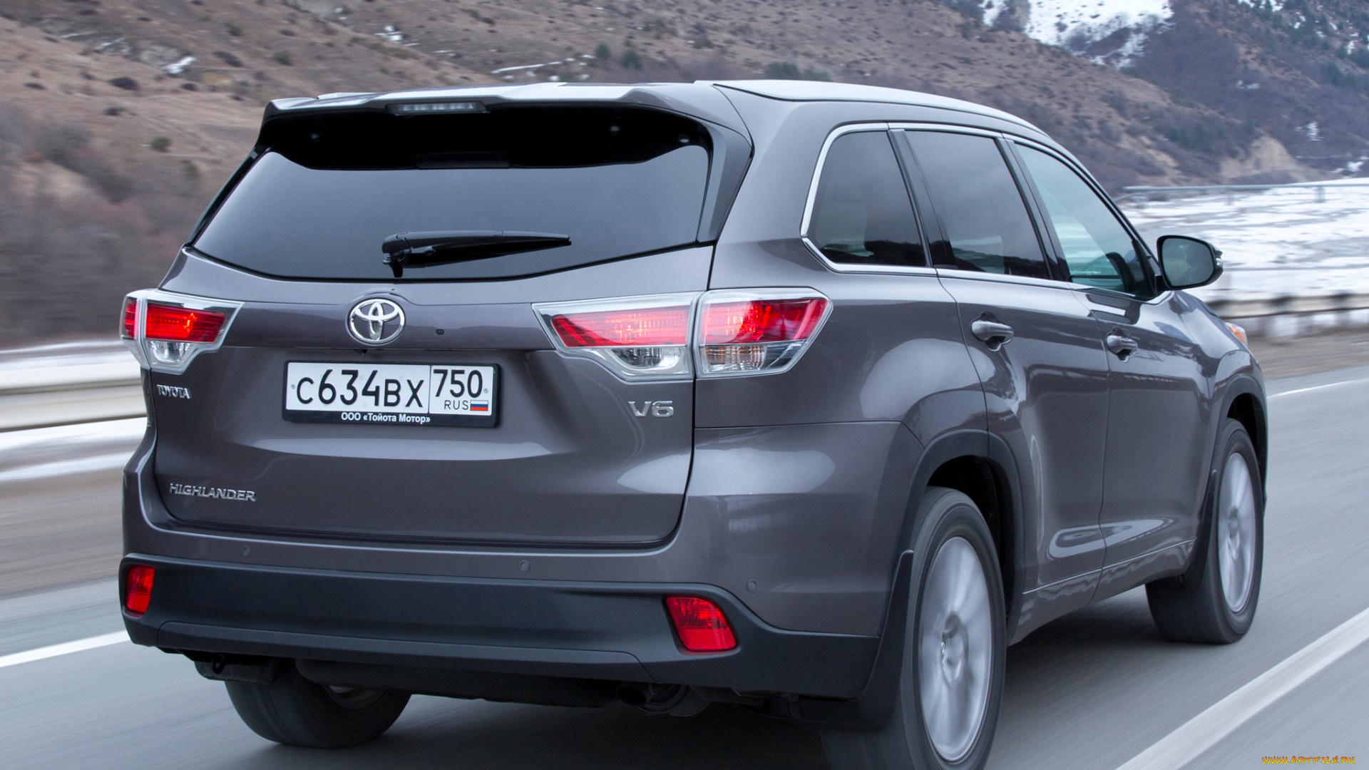 автомобили, toyota, highlander, cis-spec, 2014