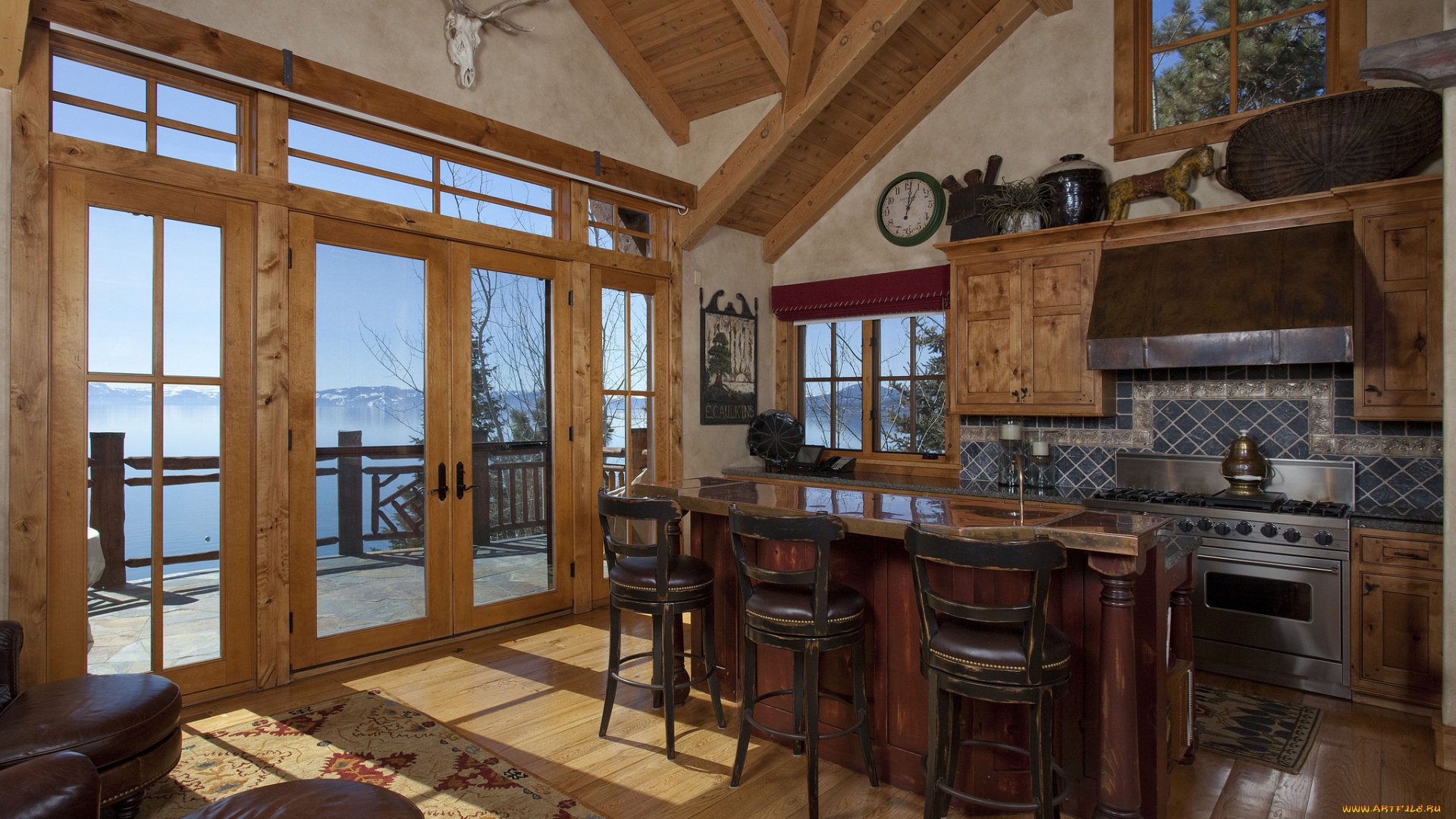 интерьер, кухня, мебель