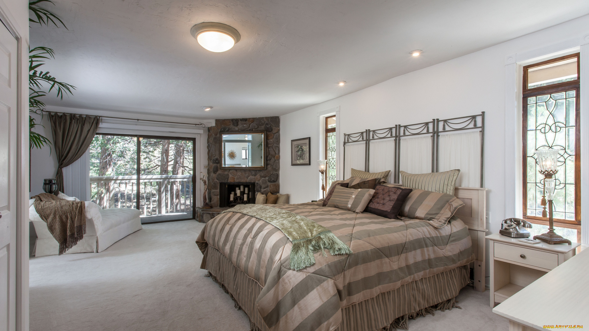 интерьер, мебель, кровать