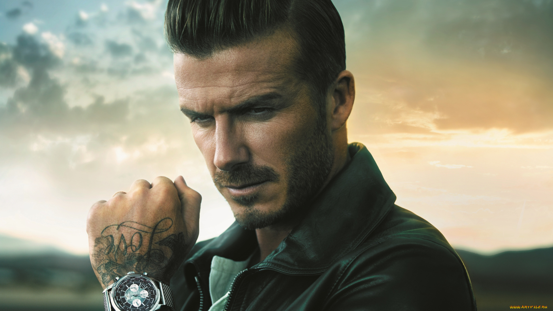 мужчины, david, beckham, небритость, стиль, часы