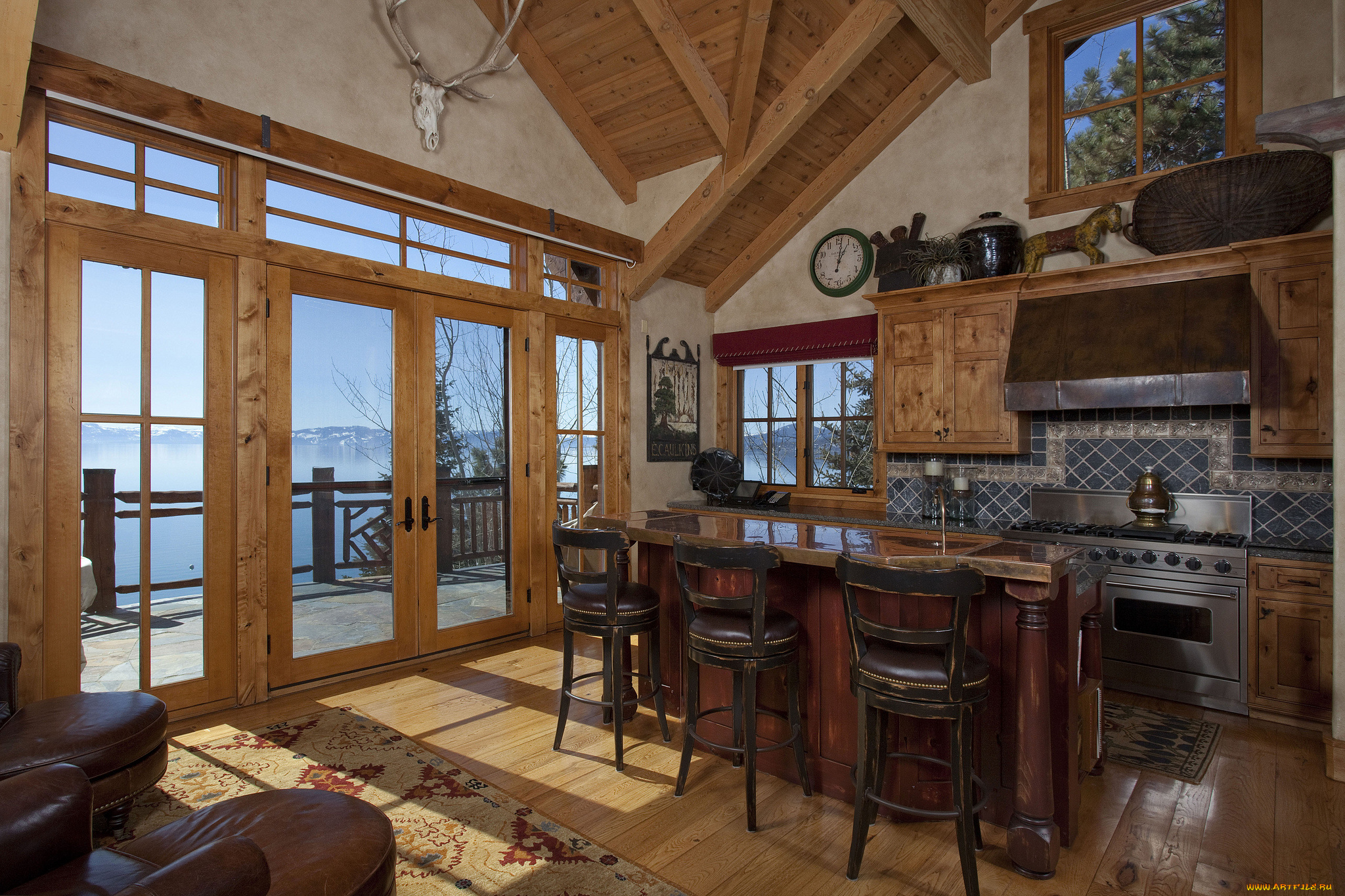 интерьер, кухня, мебель