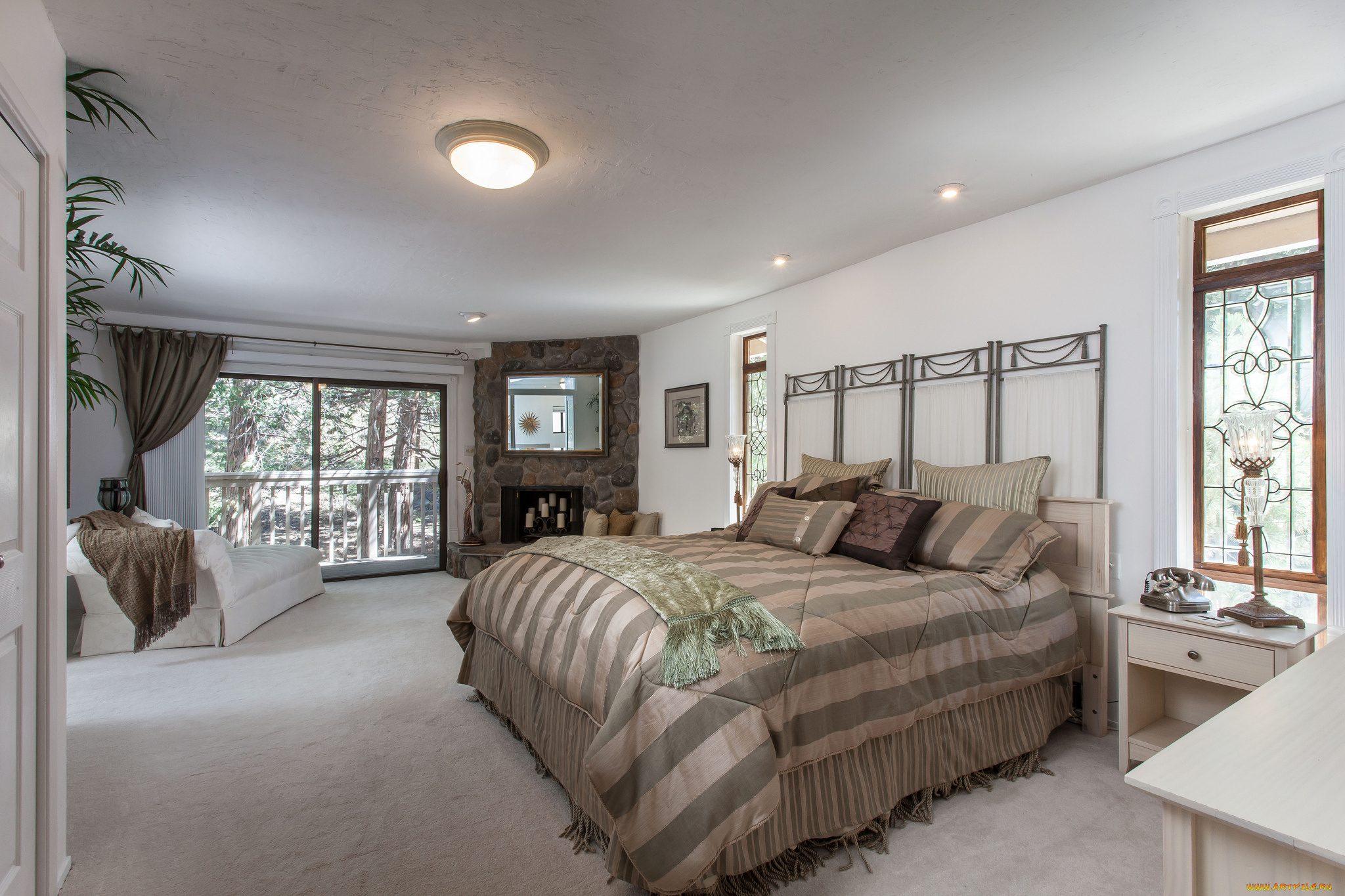 интерьер, мебель, кровать