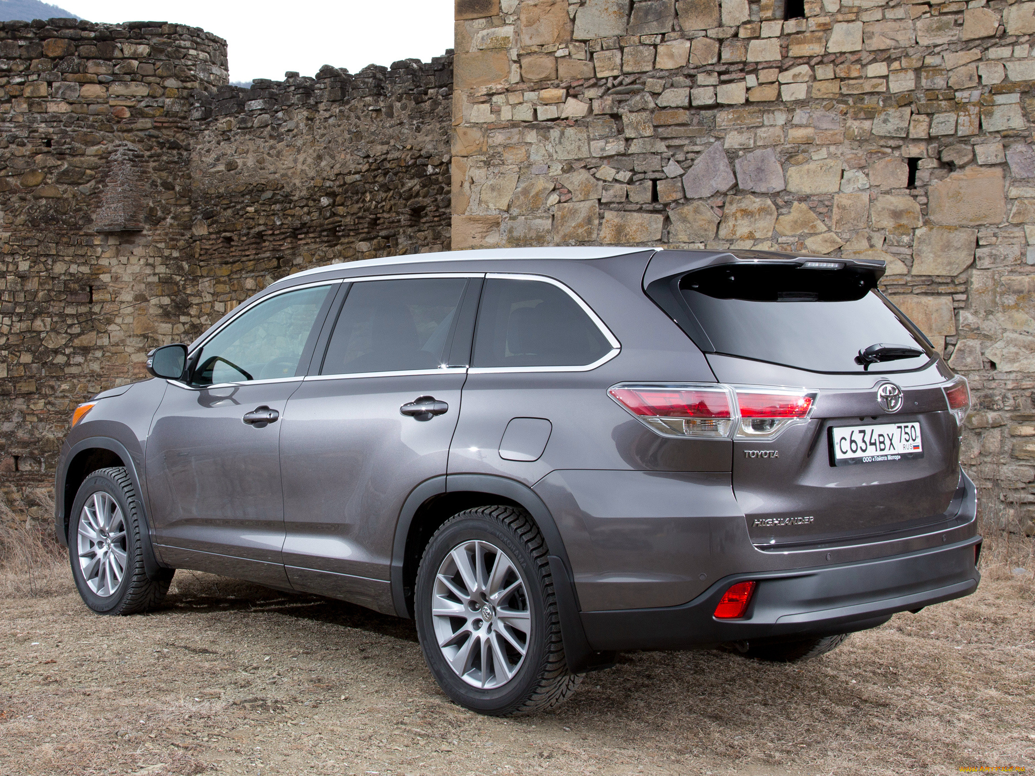 автомобили, toyota, 2014, highlander, cis-spec