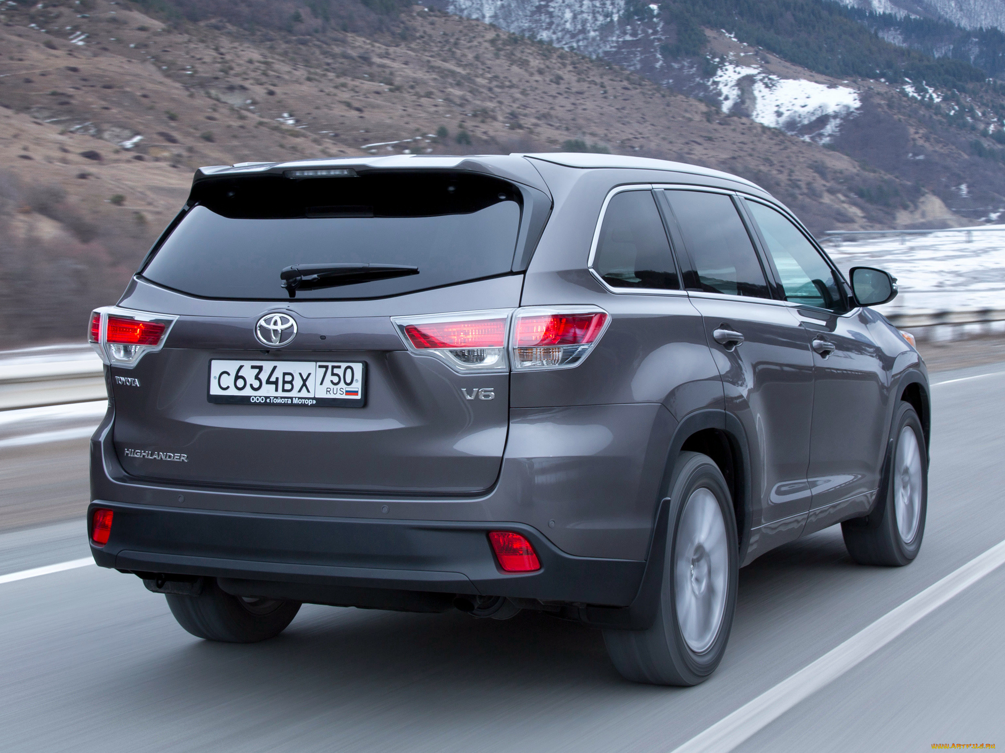 автомобили, toyota, highlander, cis-spec, 2014