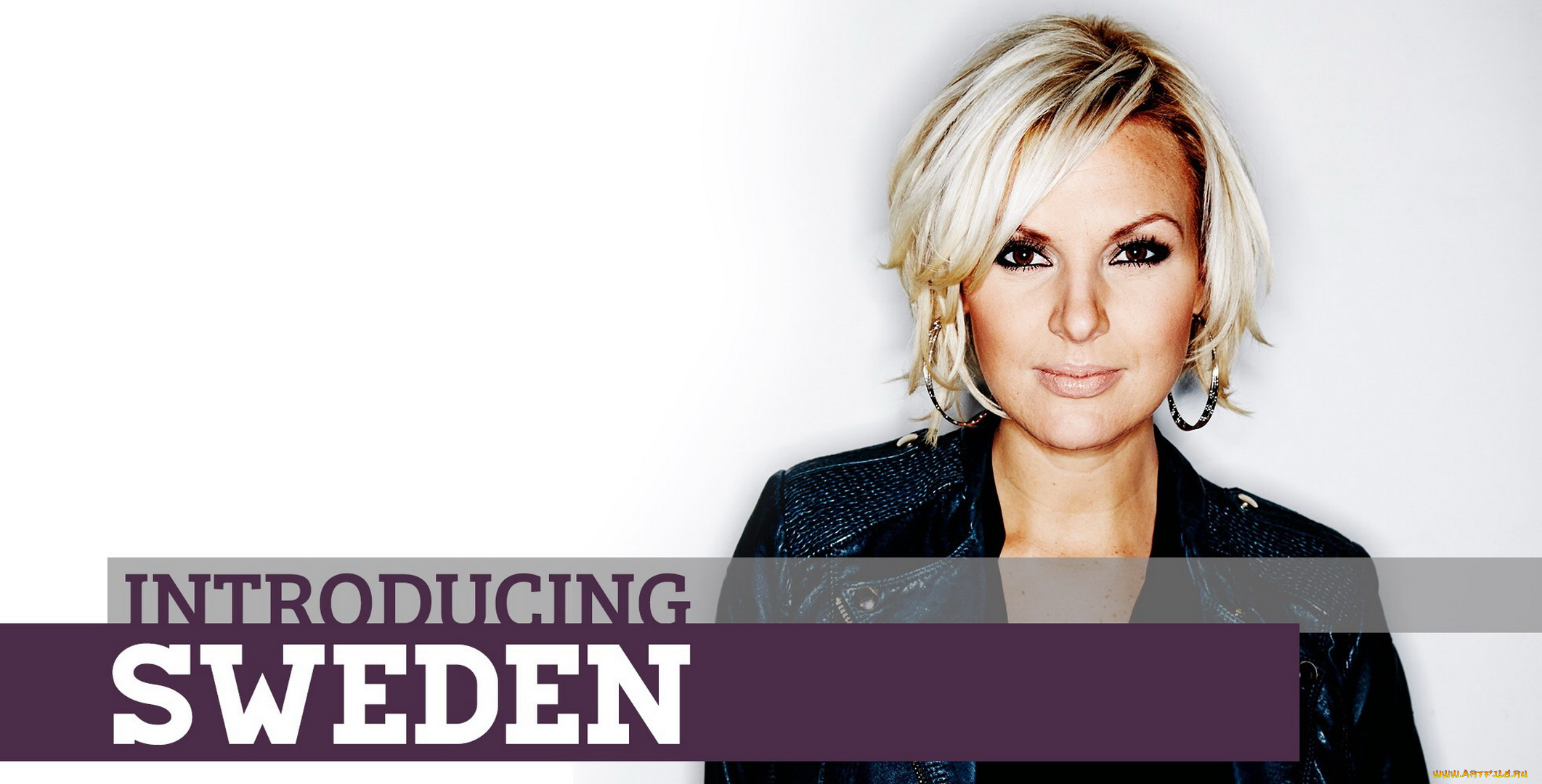 музыка, евровидение, серьги, улыбка, швеция, блондинка, певица, sanna, nielsen, куртка