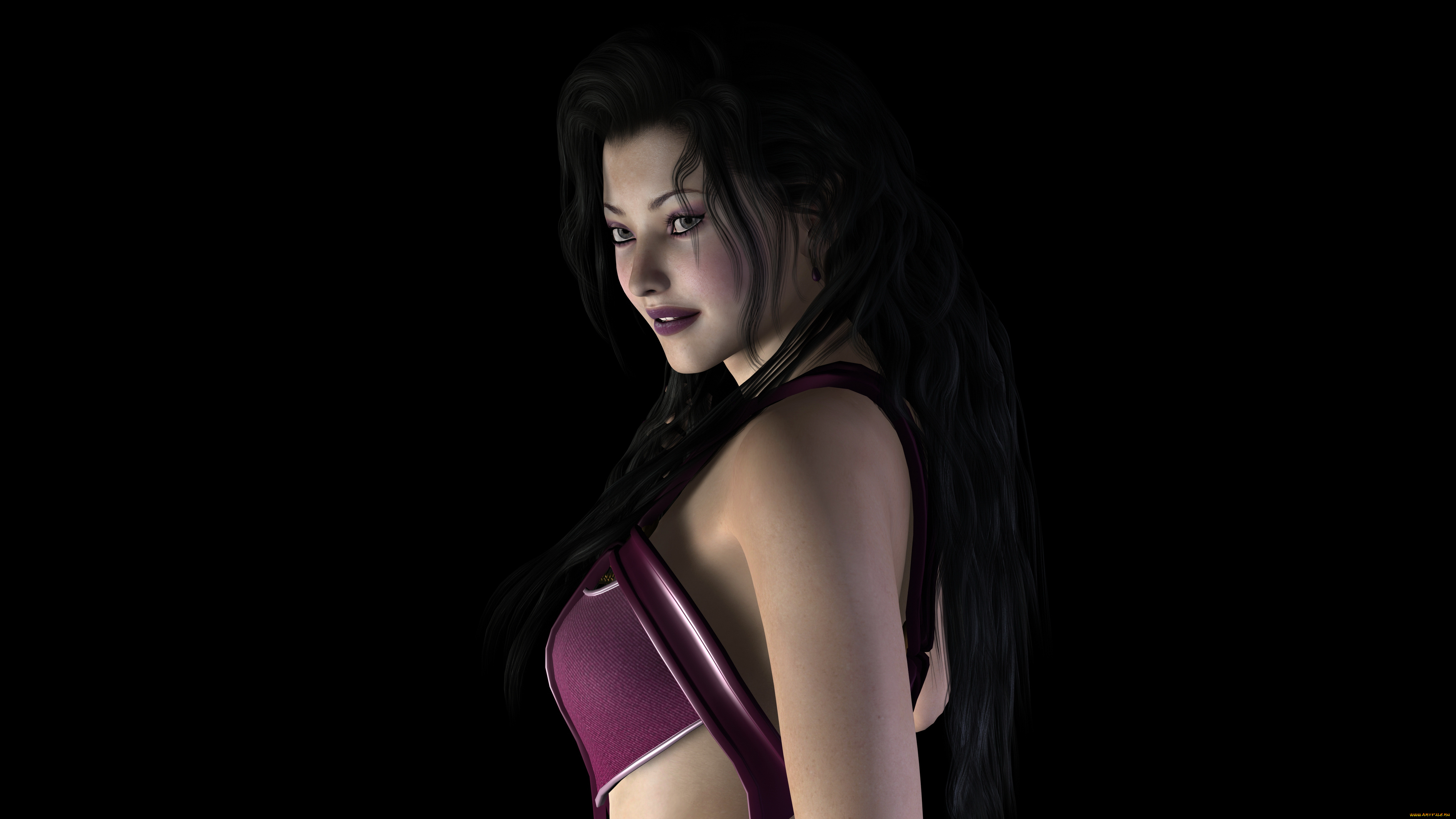 3д, графика, people, , люди, взгляд, девушка, фон