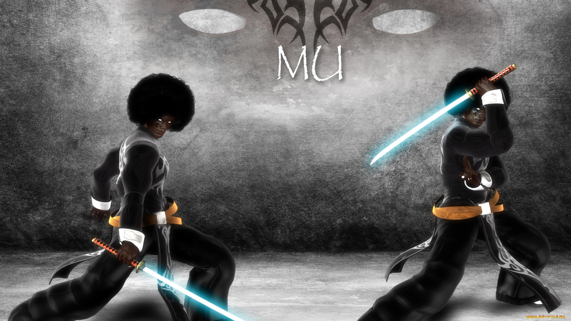 3д, графика, фантазия, , fantasy, фон, взгляд, девушки, оружие