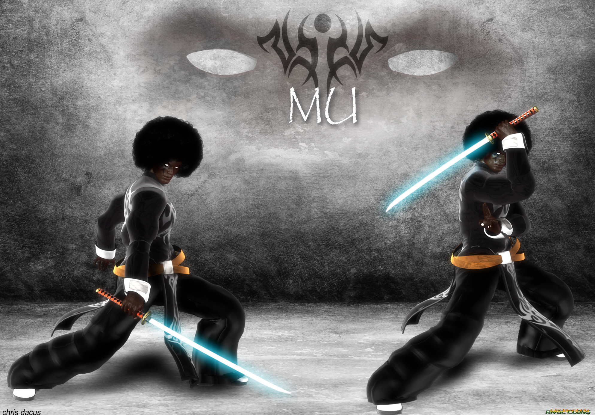 3д, графика, фантазия, , fantasy, фон, взгляд, девушки, оружие