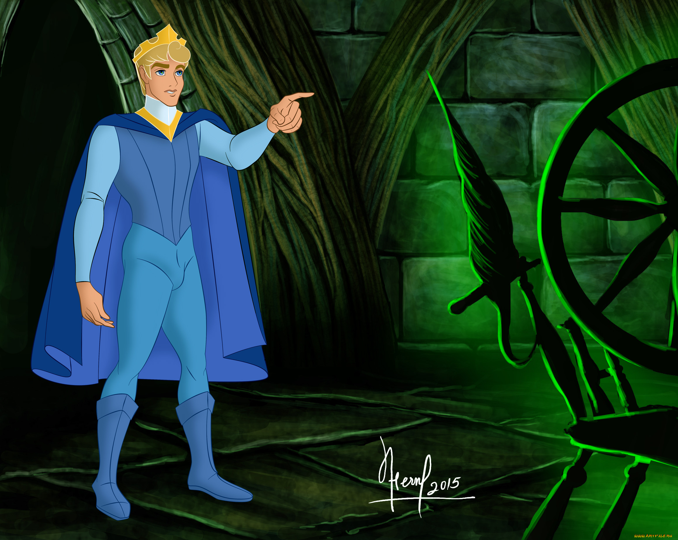 векторная, графика, мультфильмы, , cartoons, принц