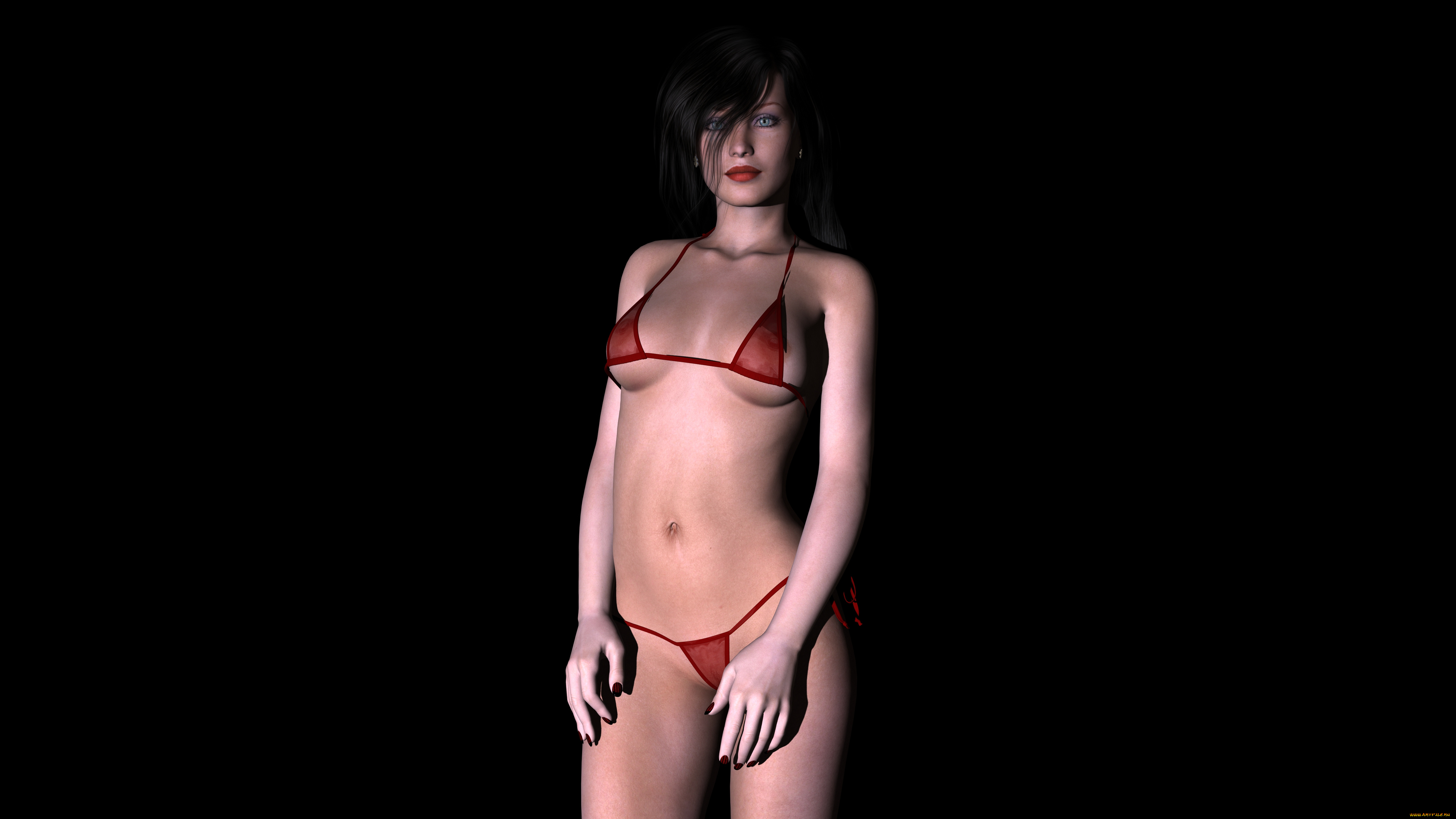 3д, графика, люди, , people, фон, взгляд, девушка