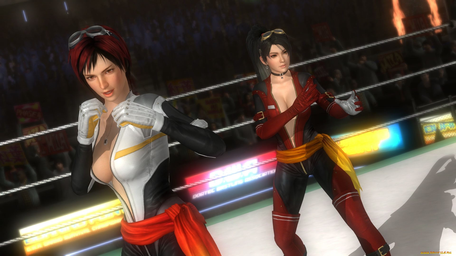 3д, графика, аниме, , anime, девушки, взгляд, фон, поза