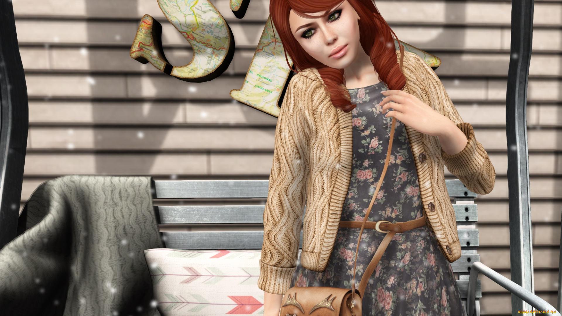 3д, графика, люди, , people, фон, взгляд, девушка