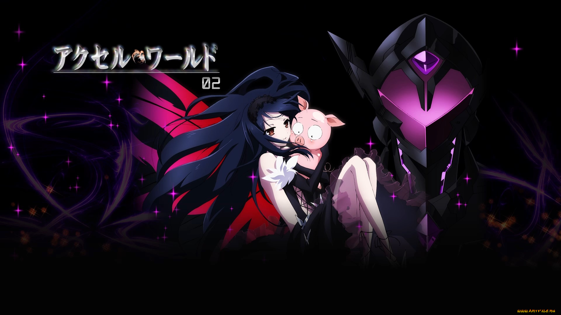 accel, world, аниме, персонажи