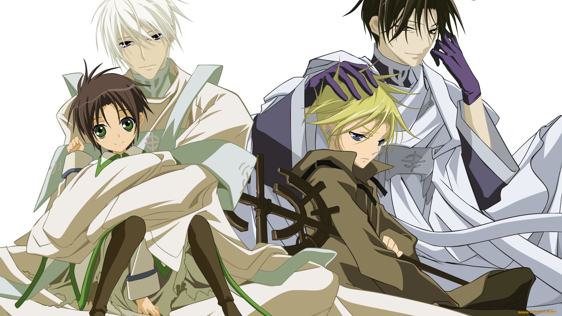 аниме, 07, ghost, седьмой, дух