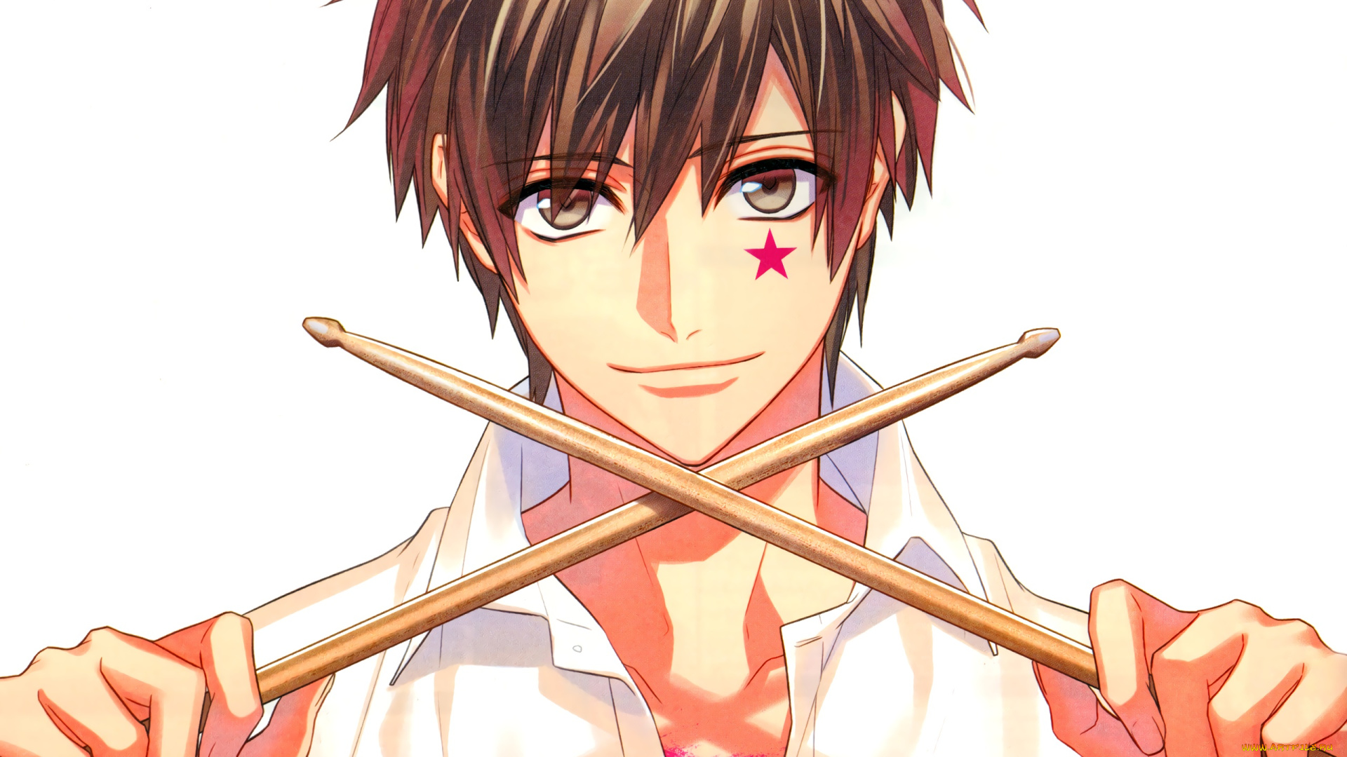 аниме, dynamic, chord, dynamic, chord, kashii, aki, fujiwara, ryo