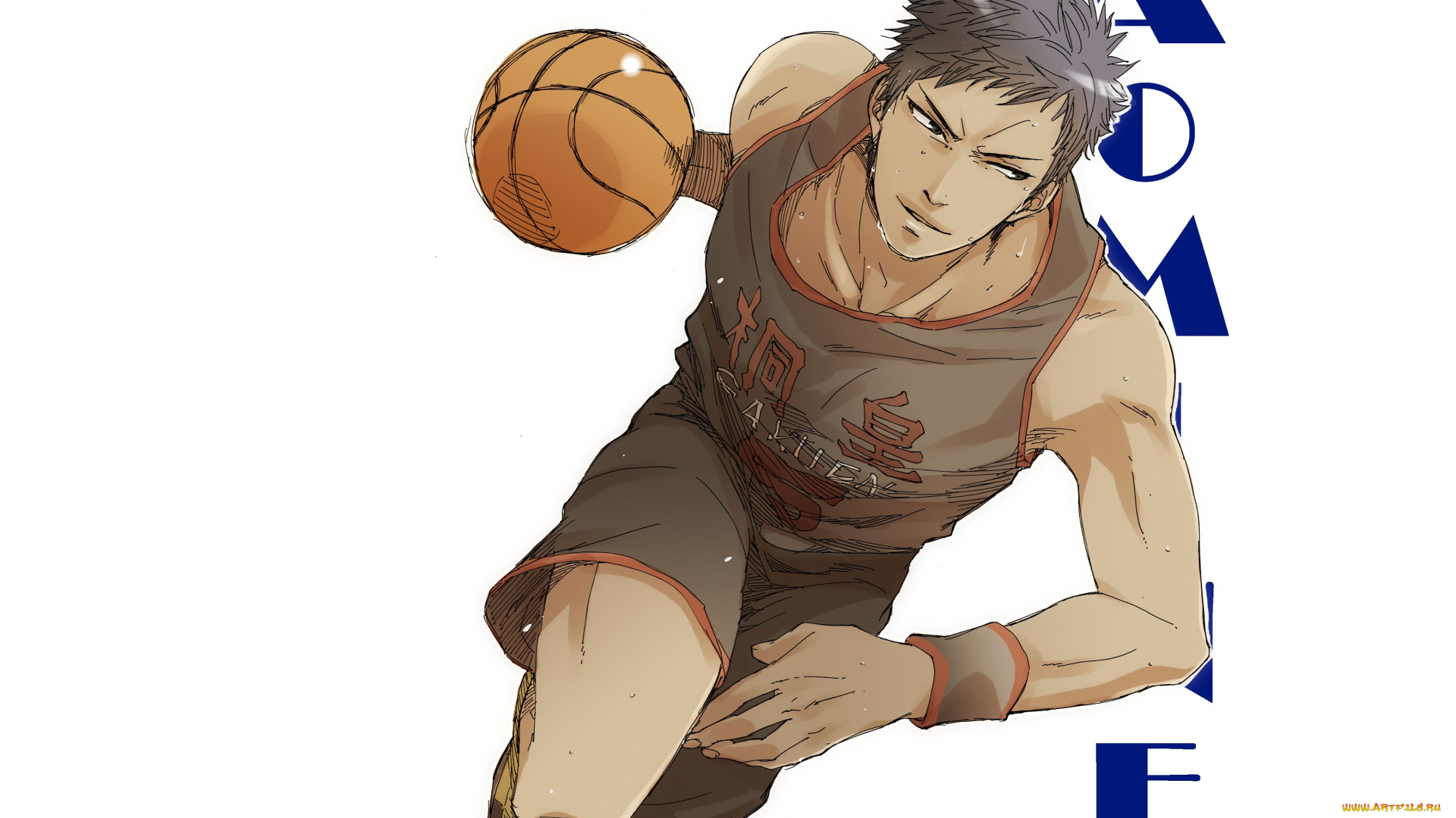 аниме, kuroko, no, baske, аомине, дайки