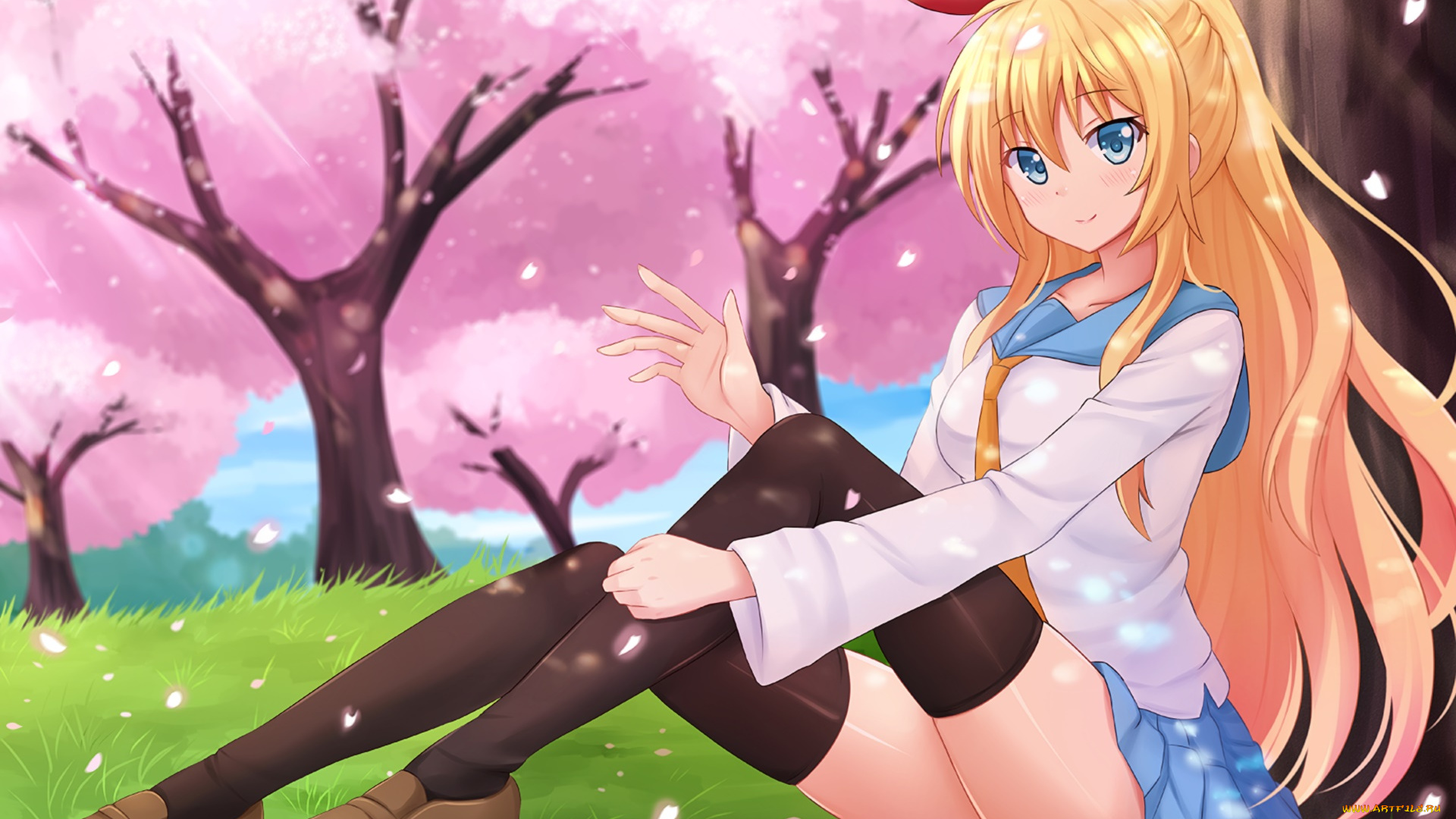 аниме, nisekoi, девушка