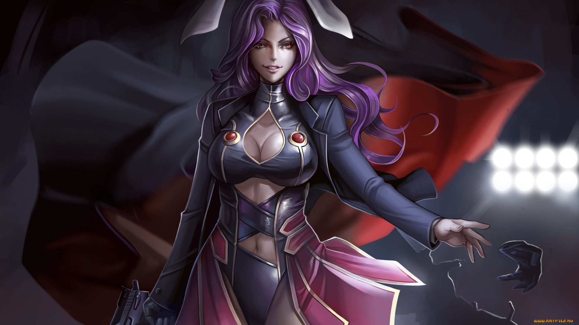 аниме, touhou, девушка