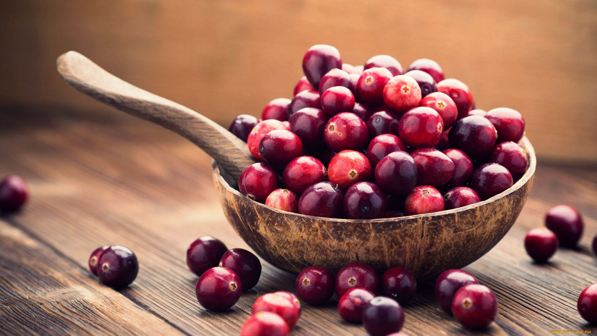 еда, клюква, ягоды